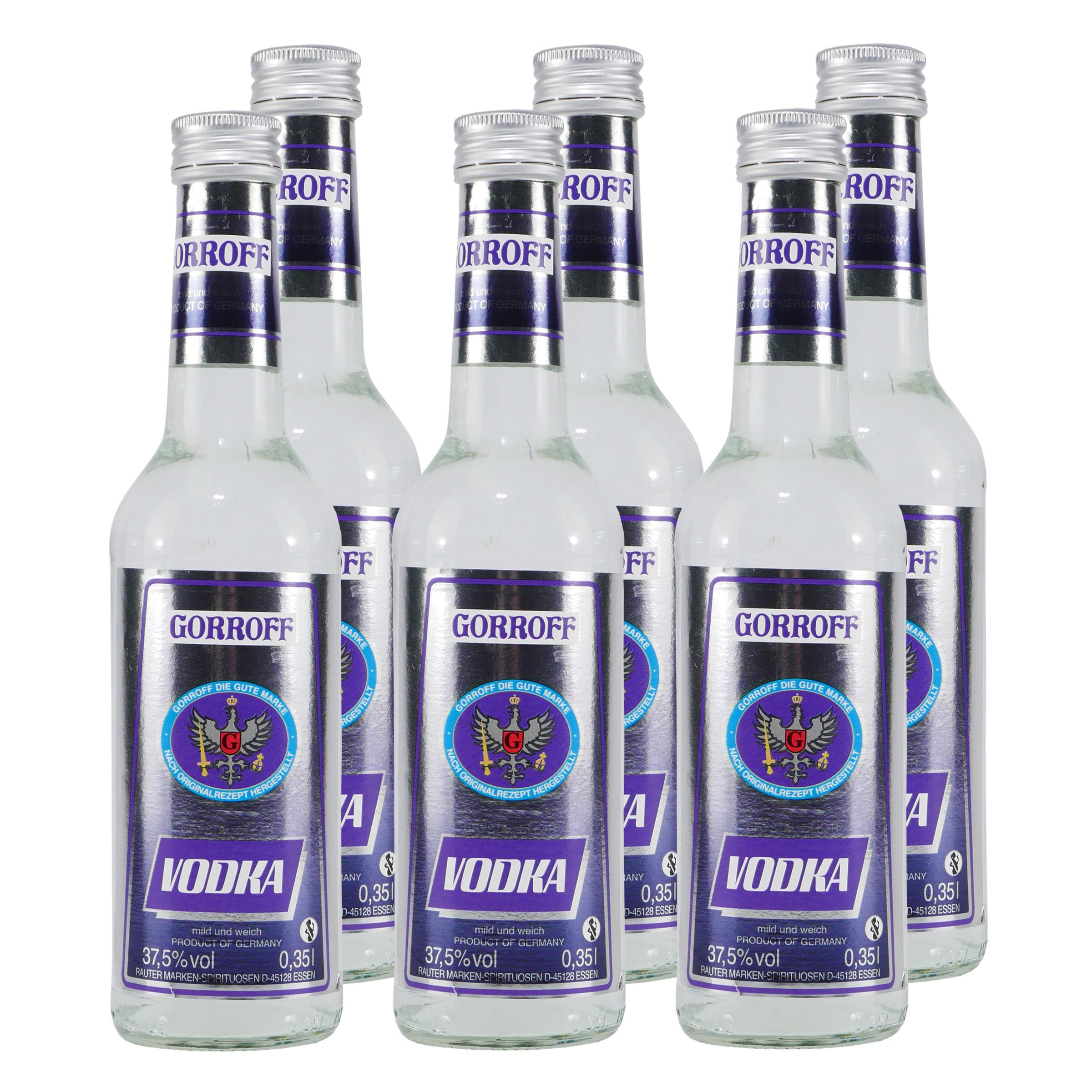 Gorroff Vodka (6 x 0,35L)