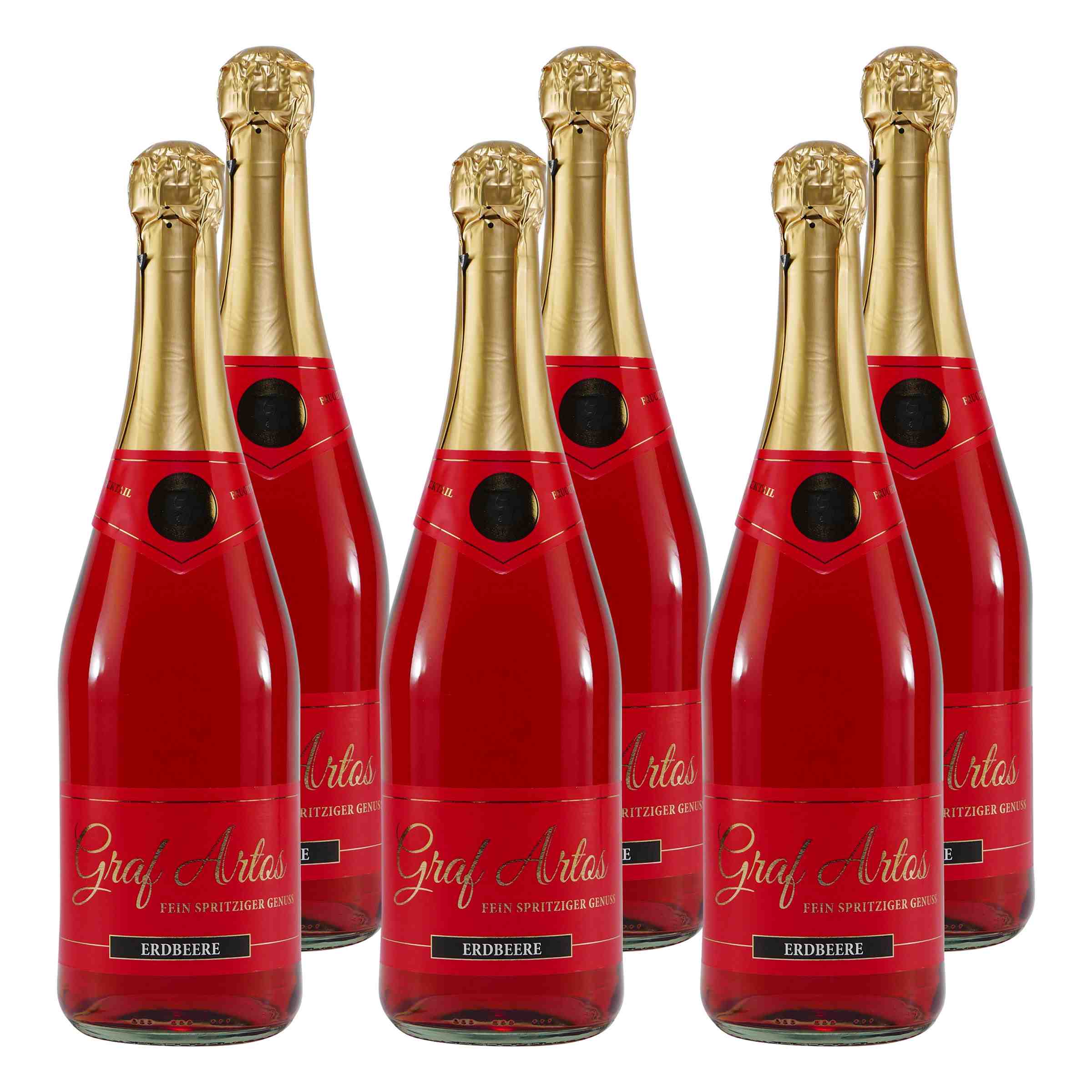 Graf Artos Erdbeer Cocktail (6 x 0,75L)