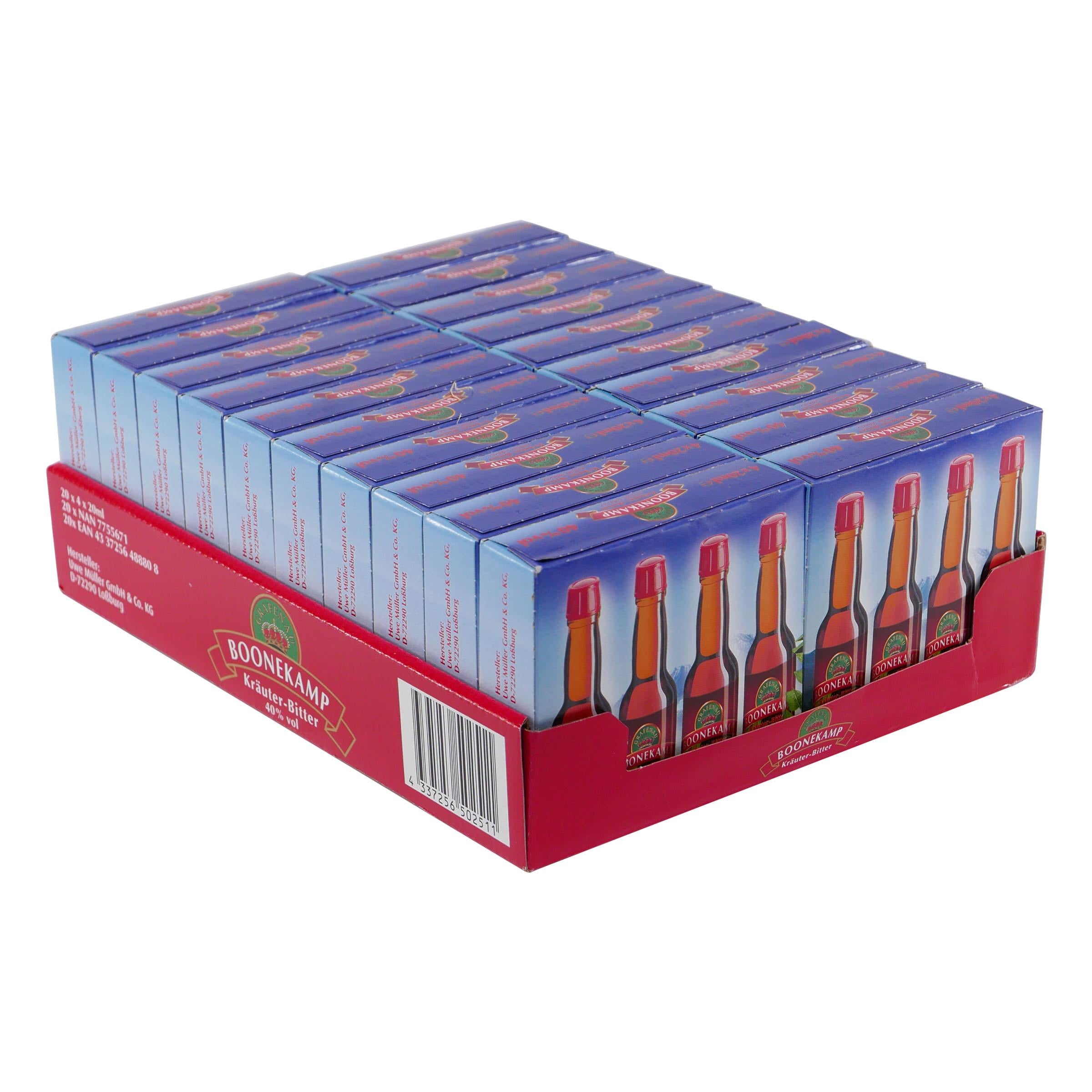 Grafenau Boonekamp Kräuter-Bitter (80 x 0,02L)