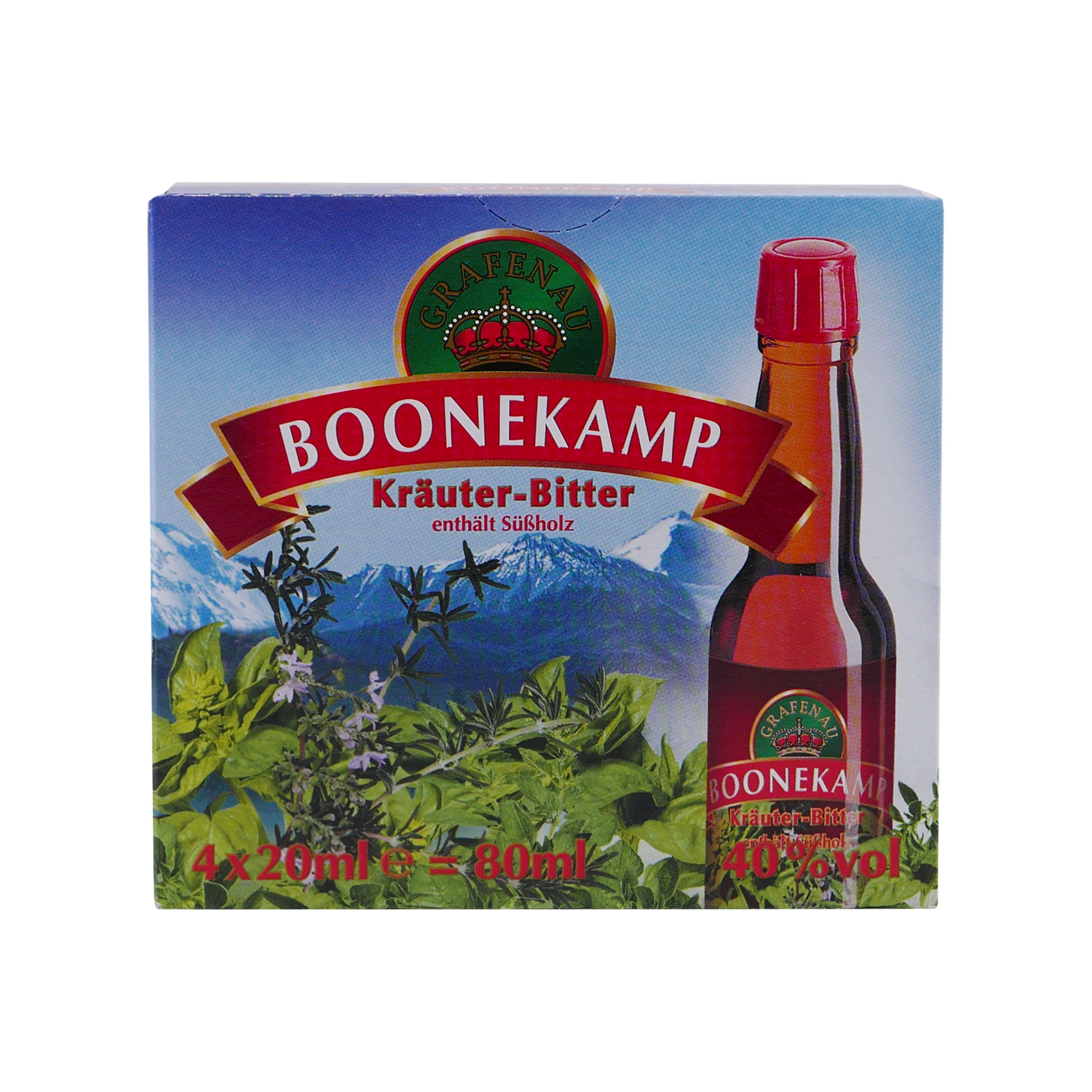 Grafenau Boonekamp Kräuter-Bitter (80 x 0,02L)