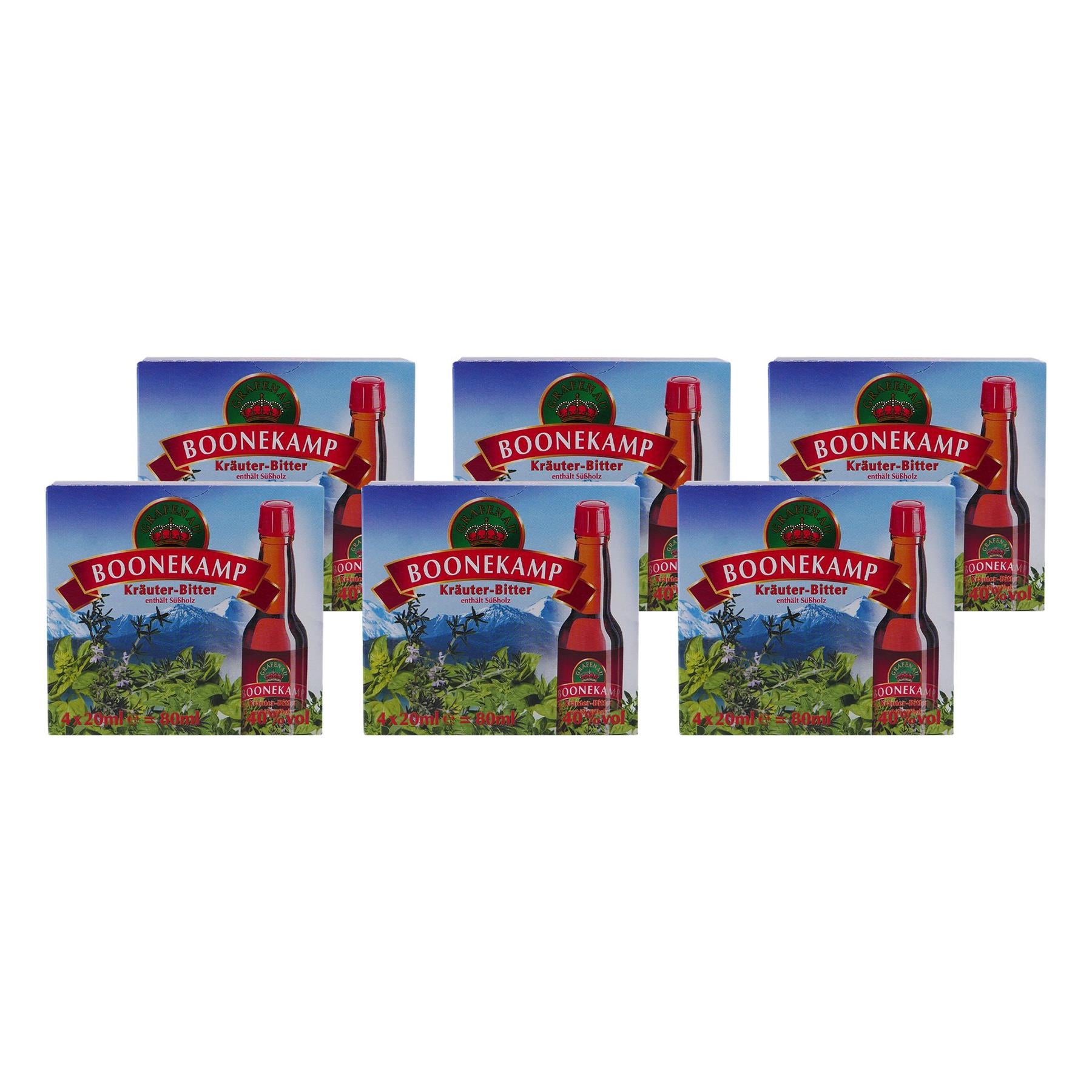 Grafenau Boonekamp Kräuter-Bitter (80 x 0,02L)