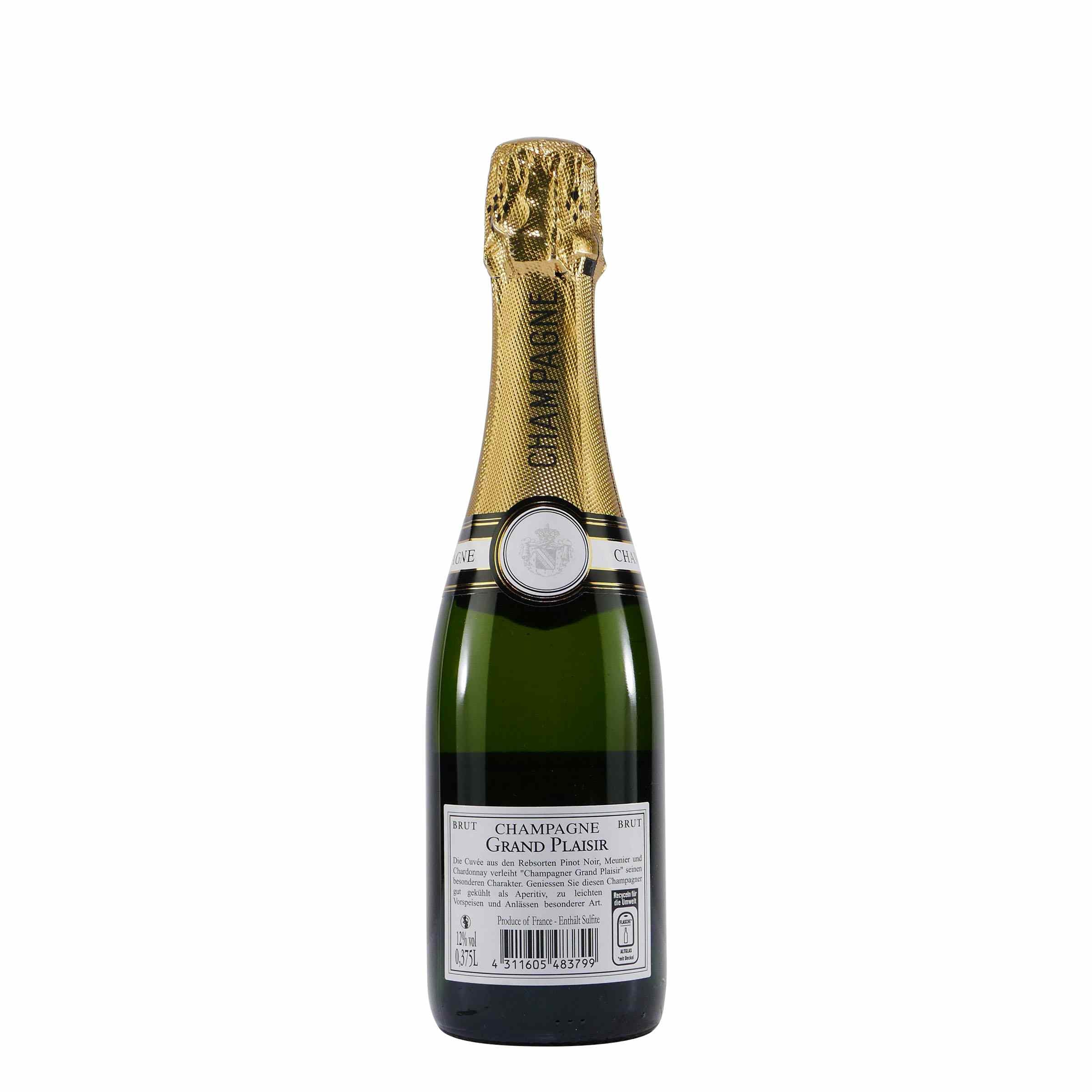 Grand Plaisir Champagne Brut 0,375L