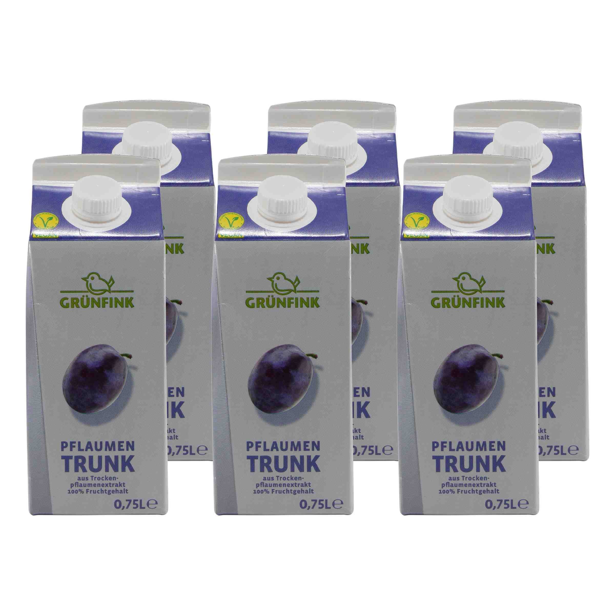 Grünfink Pflaumentrunk (8 x 0,75L)
