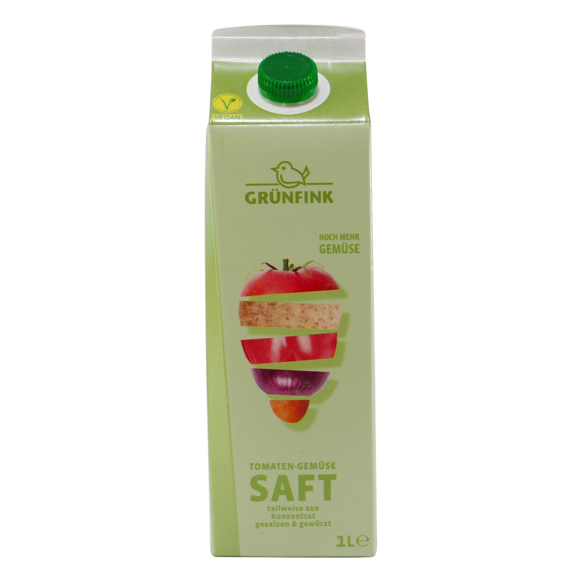 Grünfink Tomate-Gemüse Saft (8 x 1,0L)