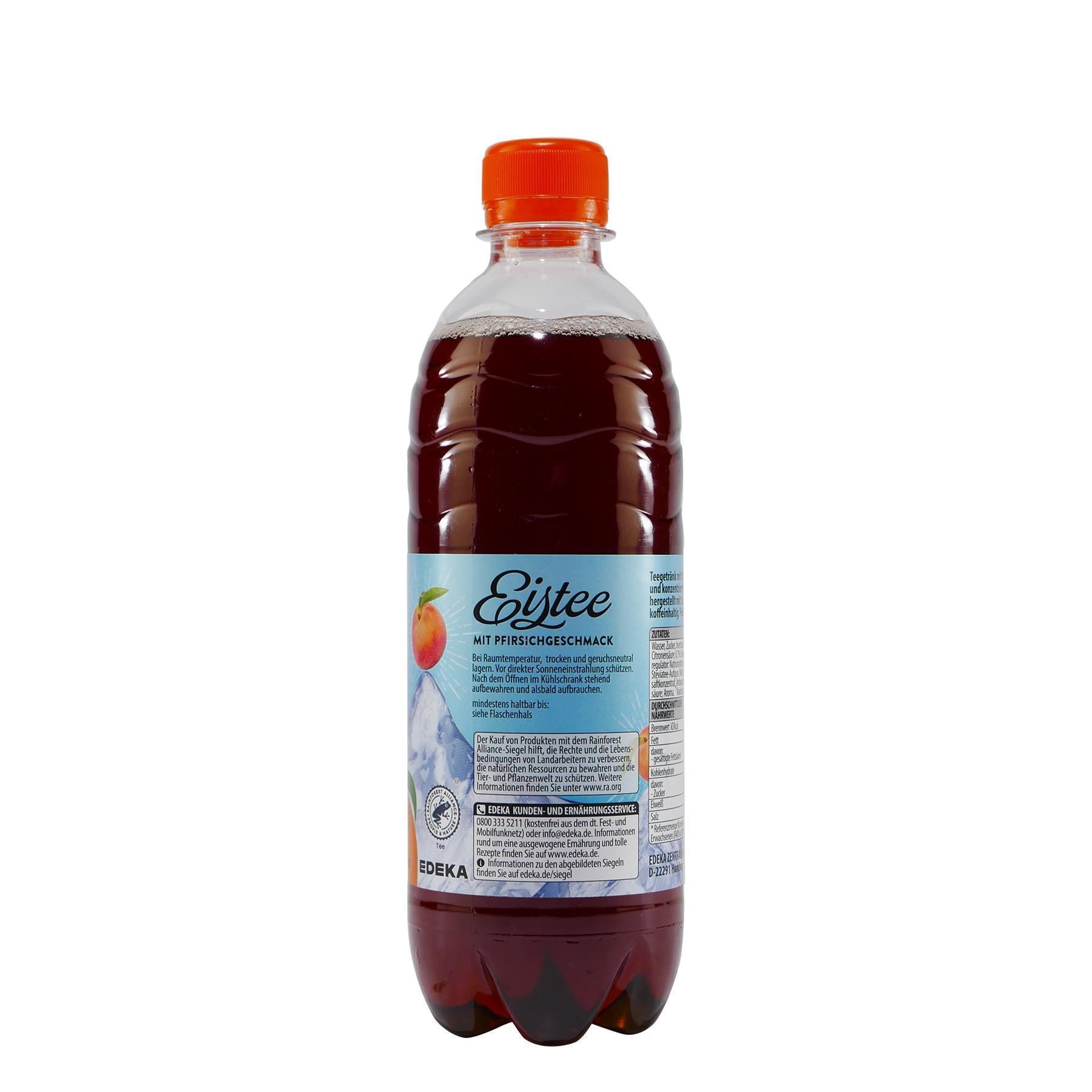 Gut & Günstig Eistee Pfirsich (6 x 0,5L)