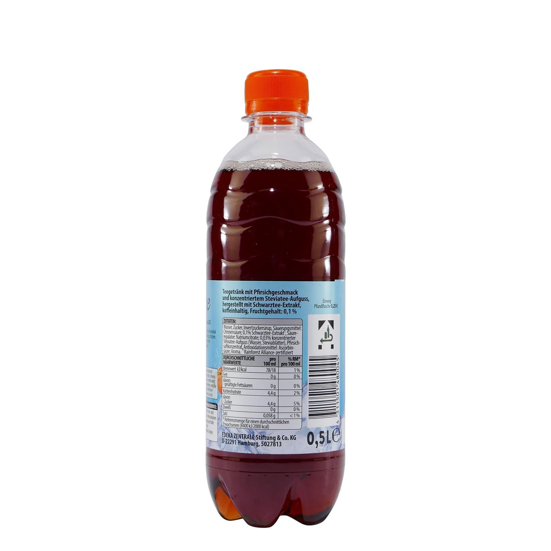 Gut & Günstig Eistee Pfirsich (6 x 0,5L)