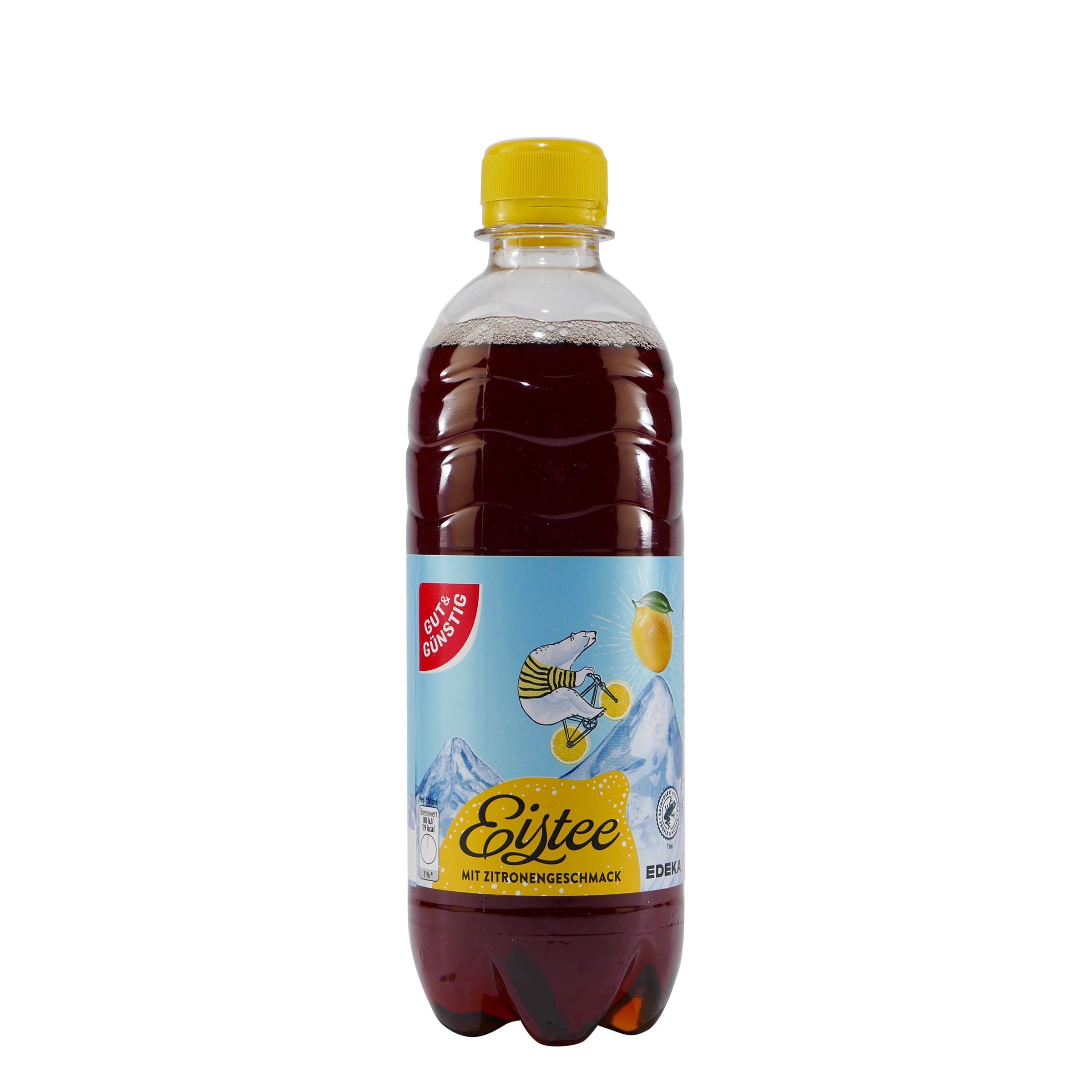 Gut & Günstig Eistee Zitrone (6 x 0,5L)