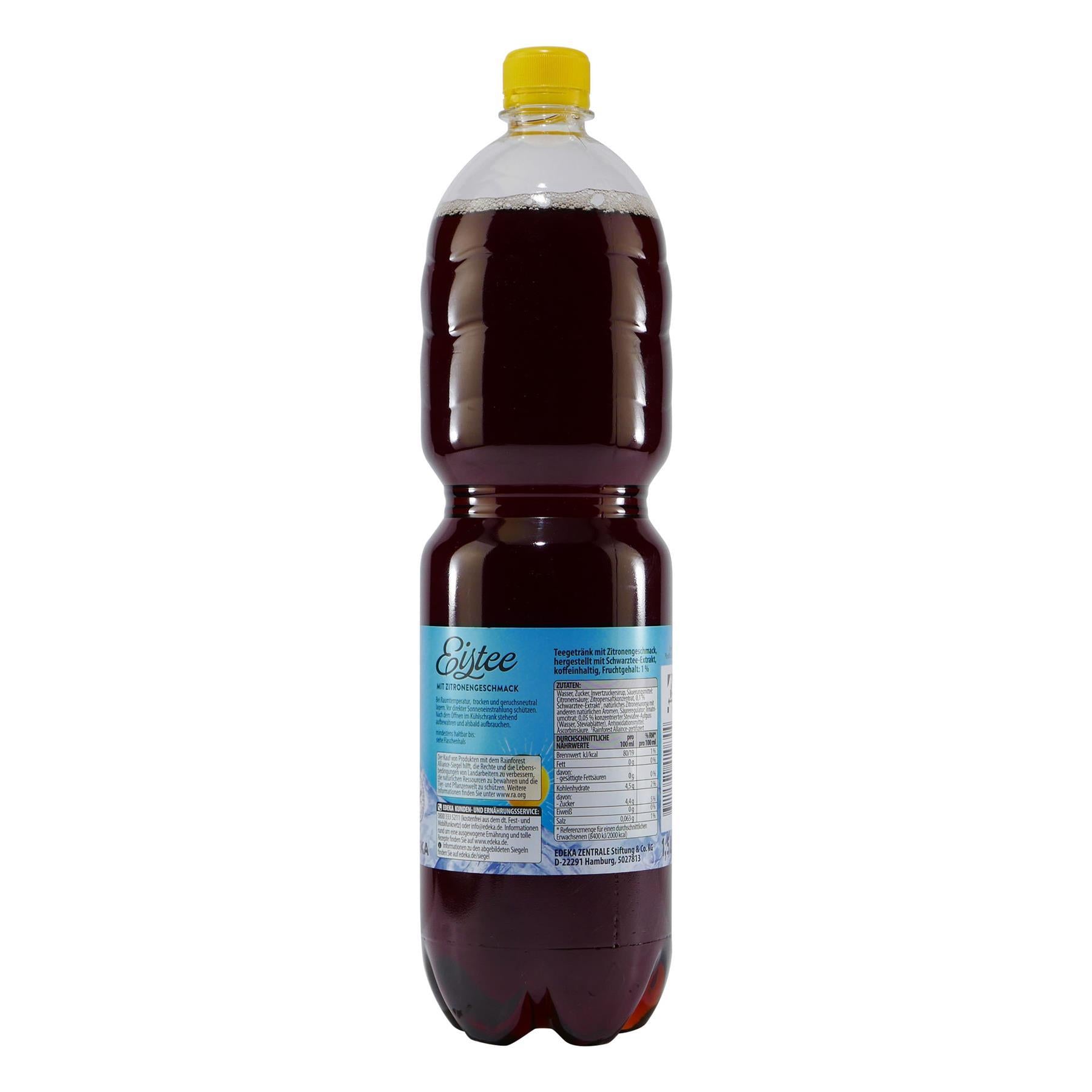 Gut & Günstig Eistee Zitrone (6 x 1,5L)