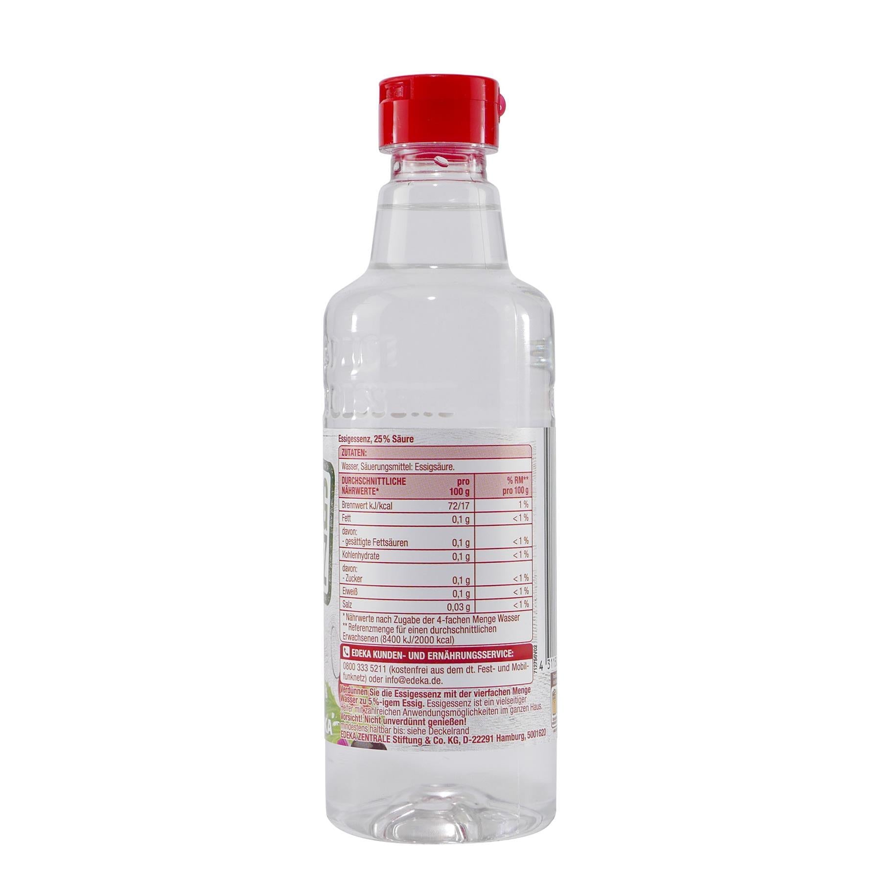 Gut & Günstig Essig-Essenz 25% Säure (12 x 400g)