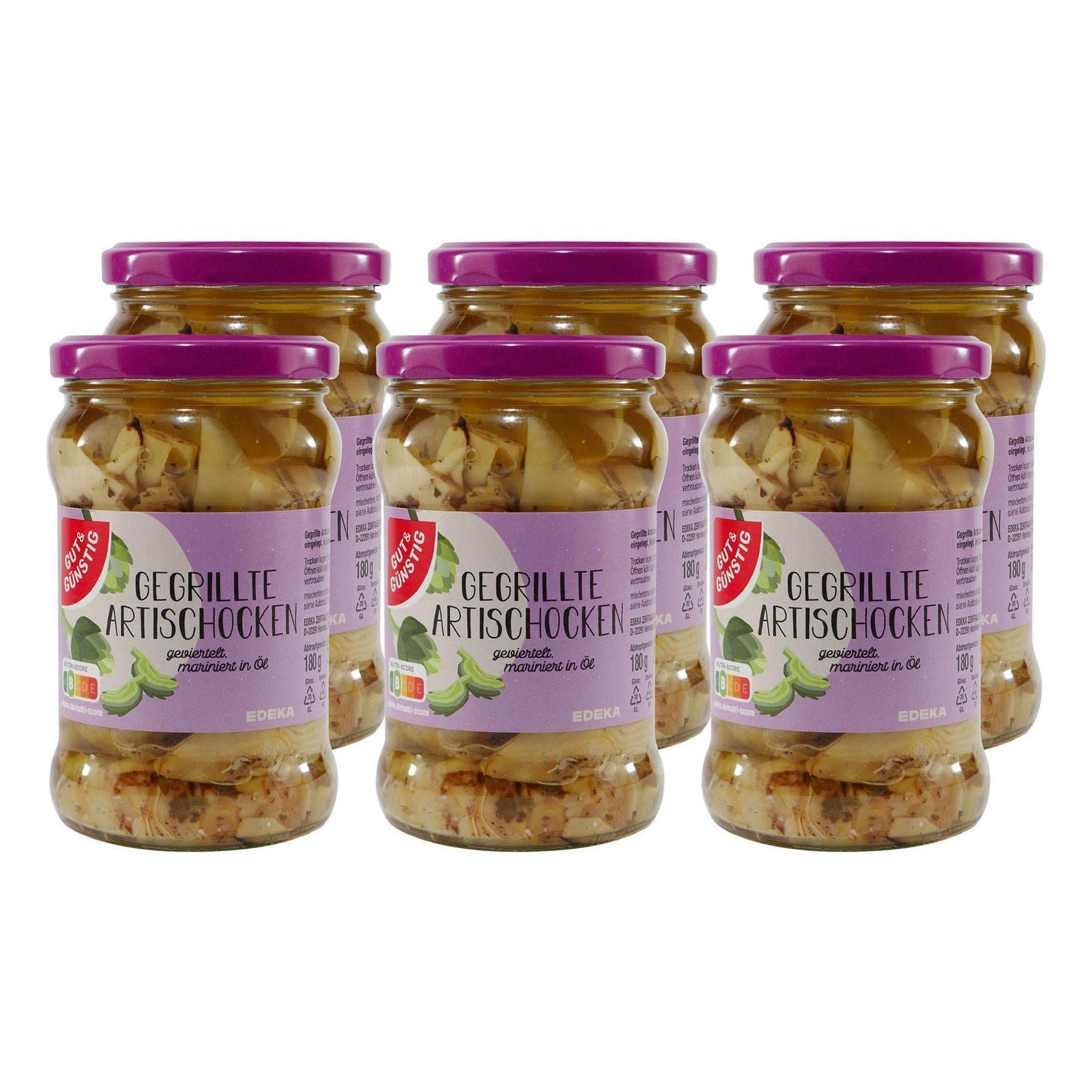 Gut & Günstig Gegrillte Artischocken (6 x 280g)