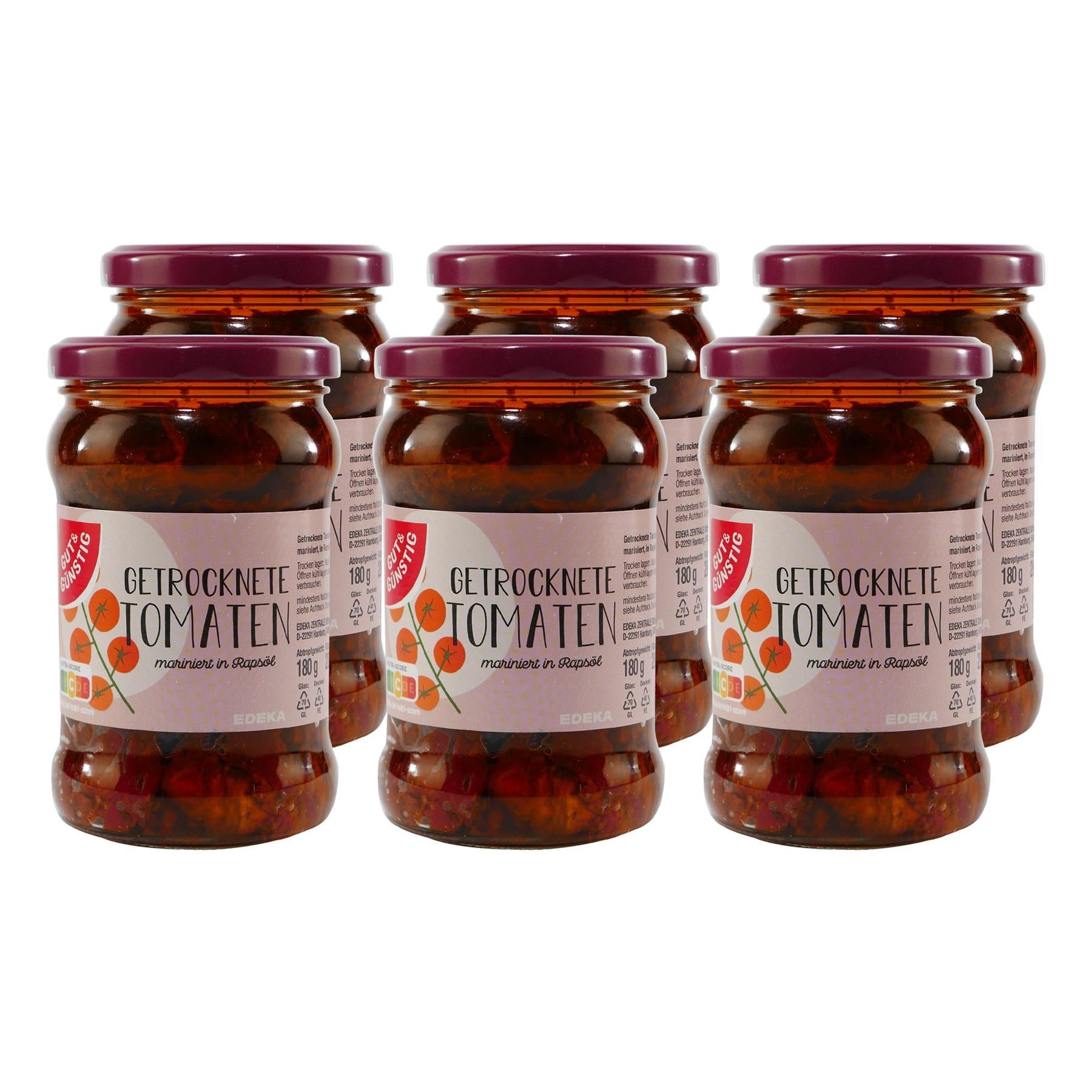 Gut & Günstig Getrocknete Tomaten (6 x 280g)