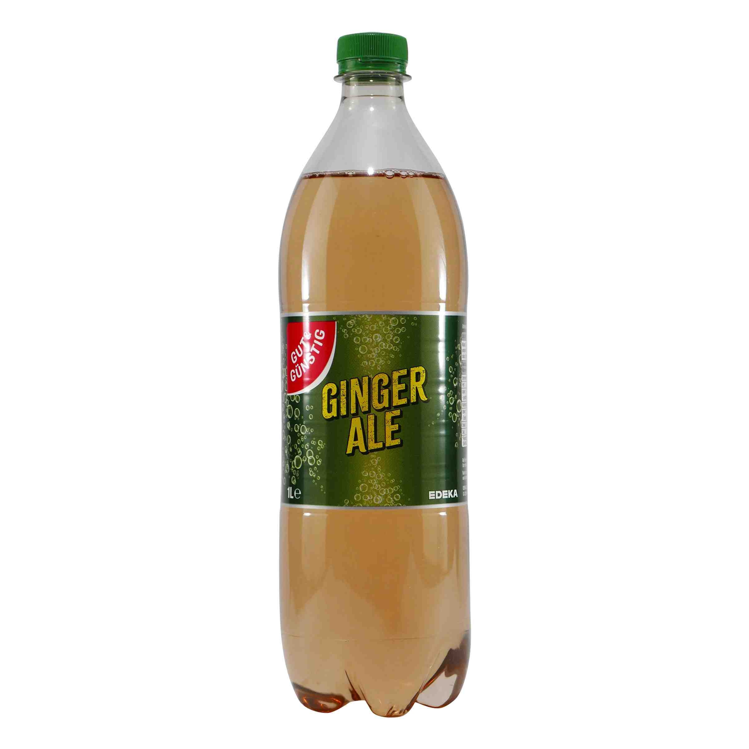 Gut & Günstig Ginger Ale (6 x 1,0L)