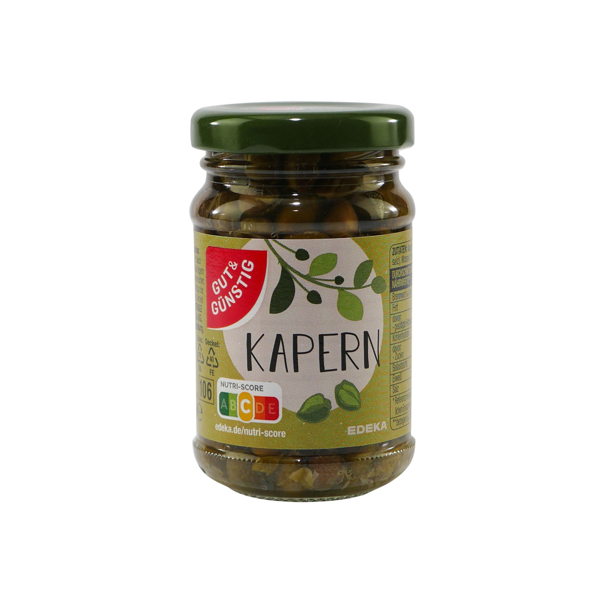 Gut & Günstig Kapern (8 x 90g)