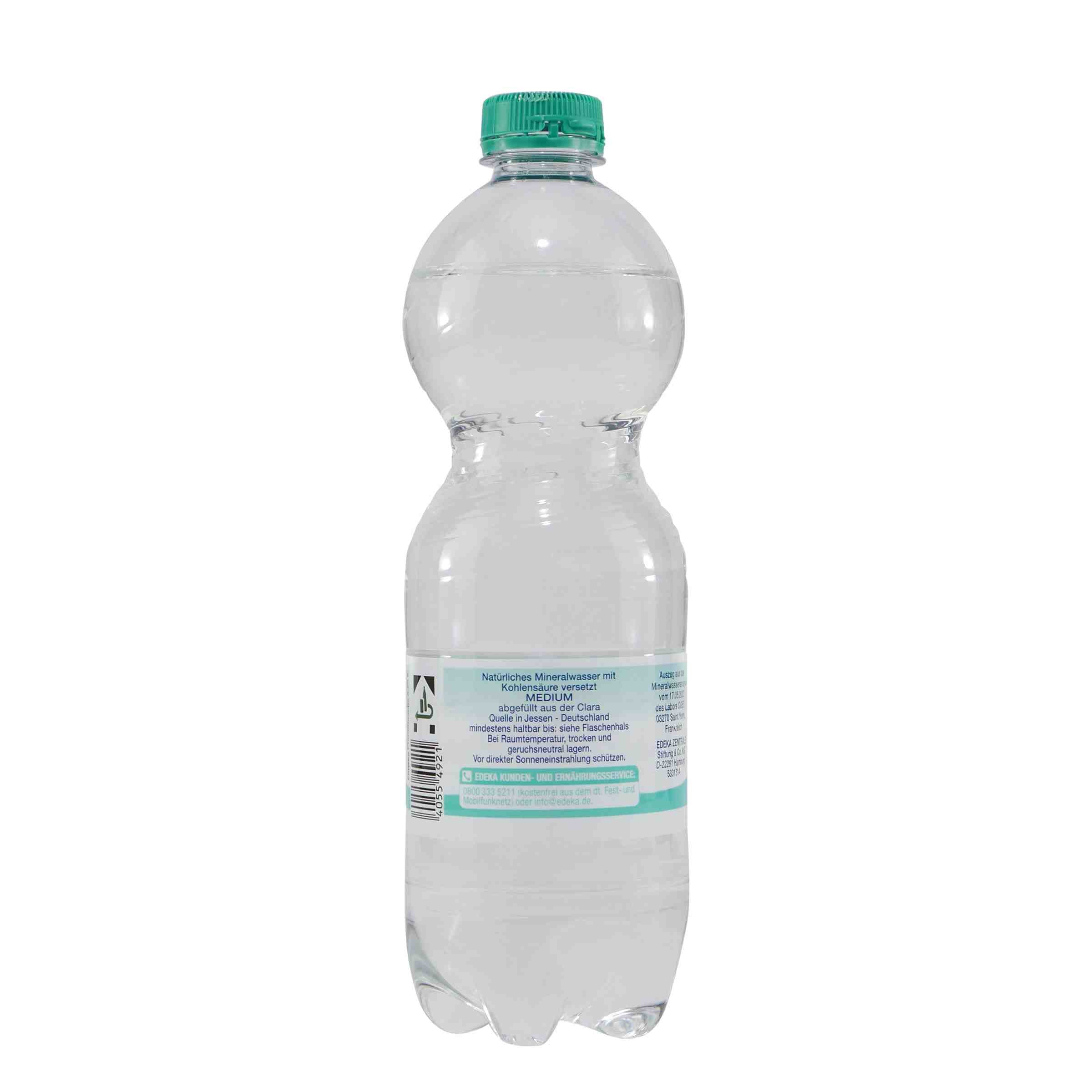 Gut & Günstig Mineralwasser -Medium- (9 x 0,5L)