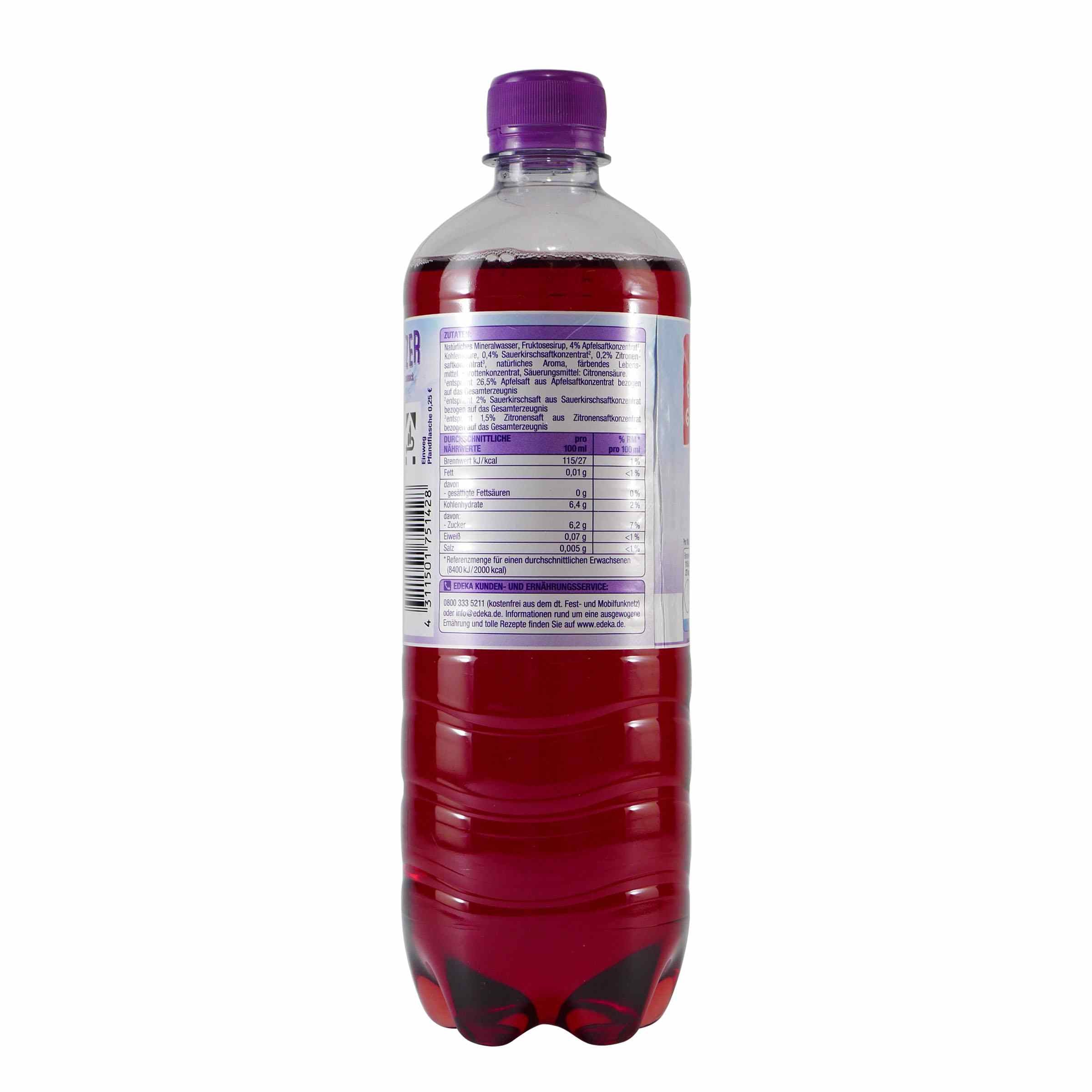 Gut & Günstig Spritzer Apfel-Kirsch (6 x 0,75L) EINWEG