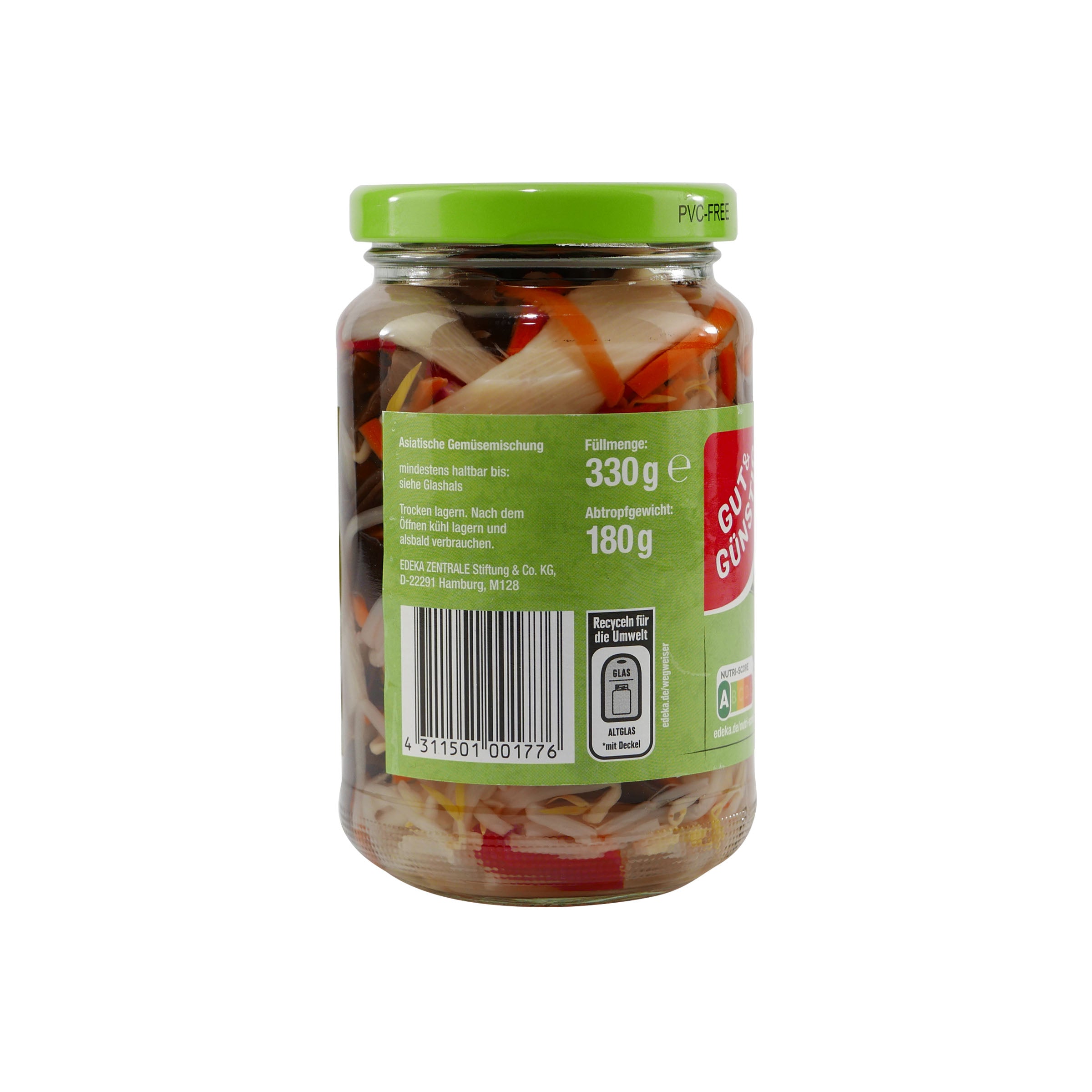 Gut & Günstig Wok Gemüse Chop-Suey (6 x 330g)