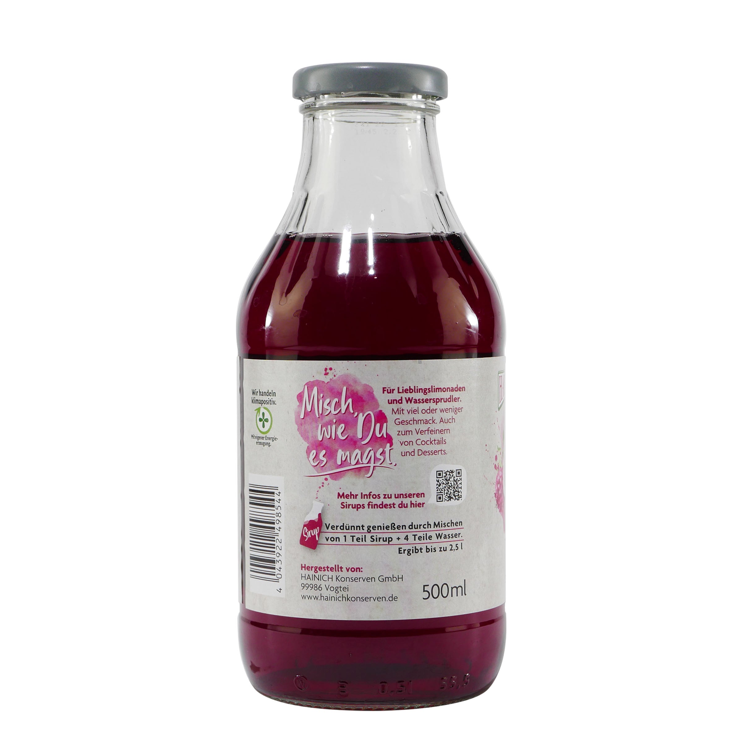 Hainich Himbeer Sirup (12 x 0,5L)