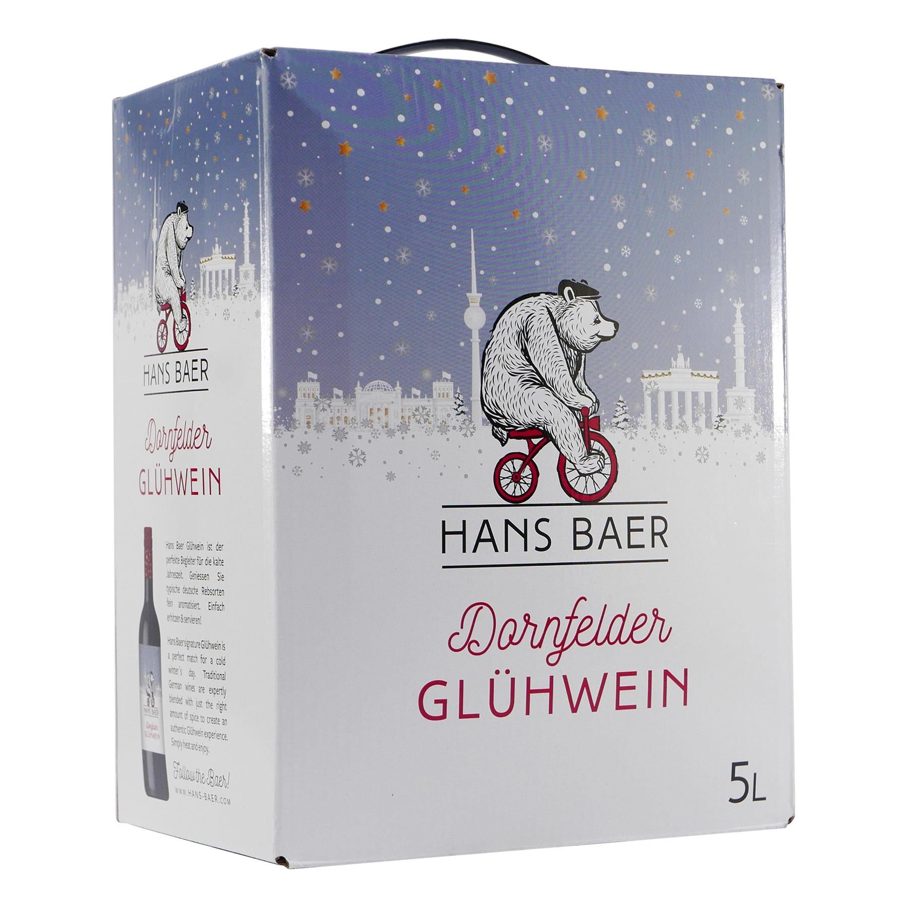 Hans Baer Dornfelder Glühwein 5L BIB