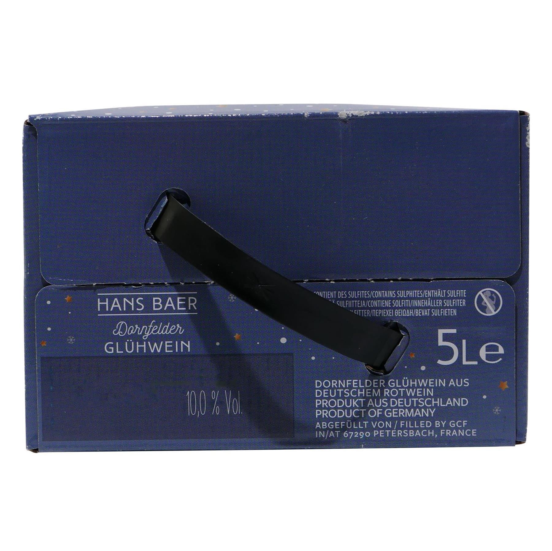 Hans Baer Dornfelder Glühwein 5L BIB