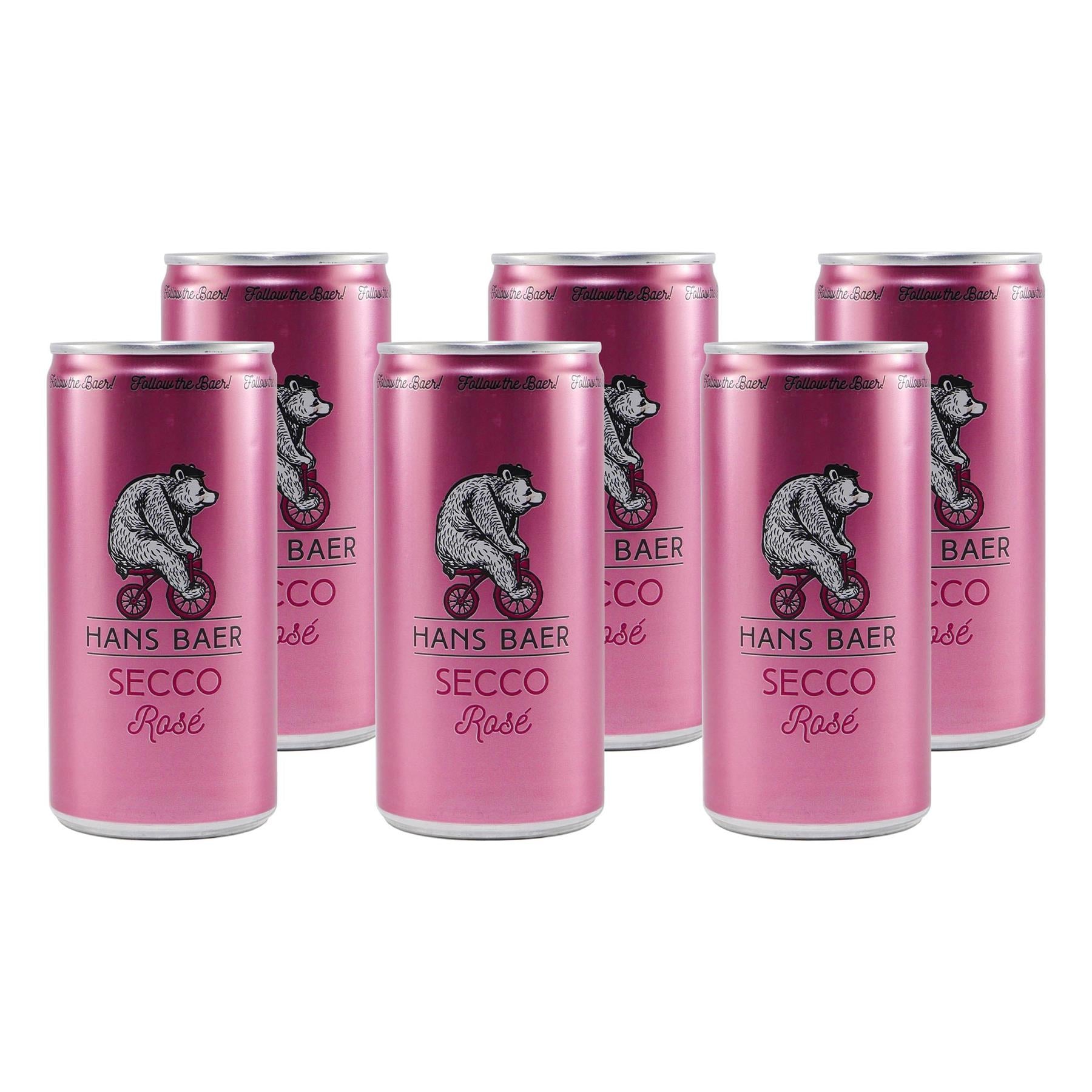 Hans Baer Secco Rosé -trocken- (12 x 0,2L)