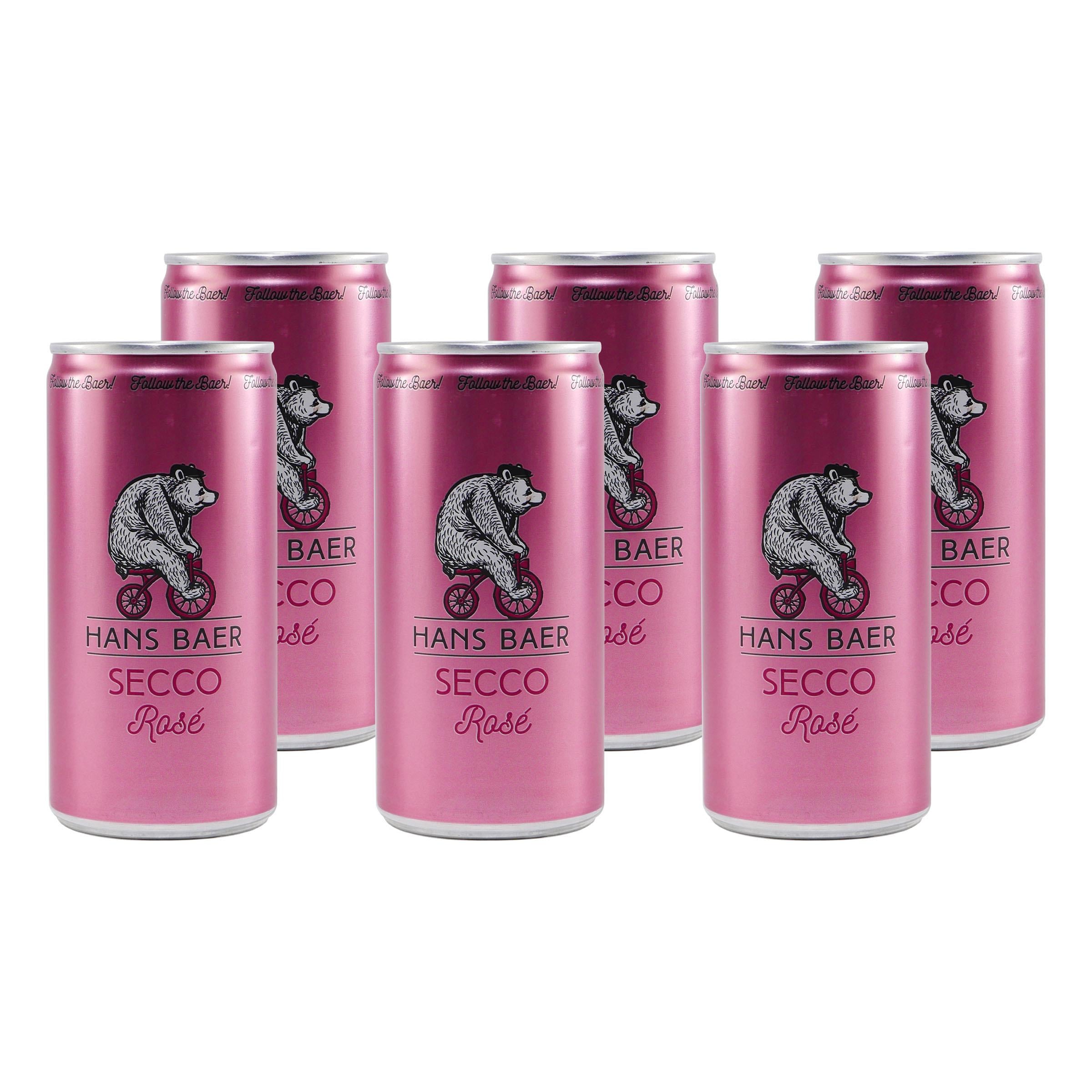 Hans Baer Secco Rosé -trocken- (12 x 0,2L)