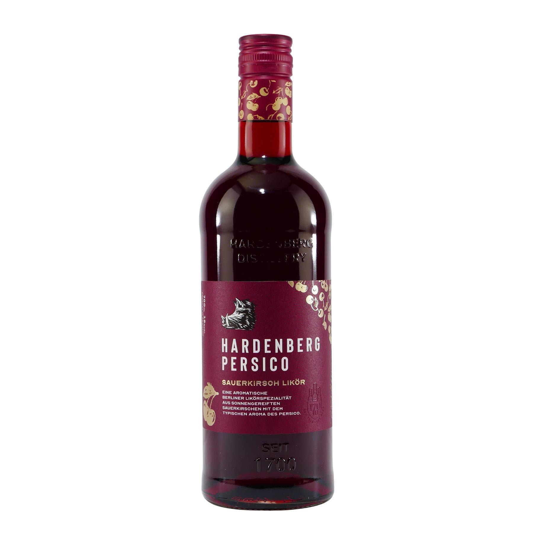 Hardenberg Persico Sauerkirsch Likör (6 x 0,7L)
