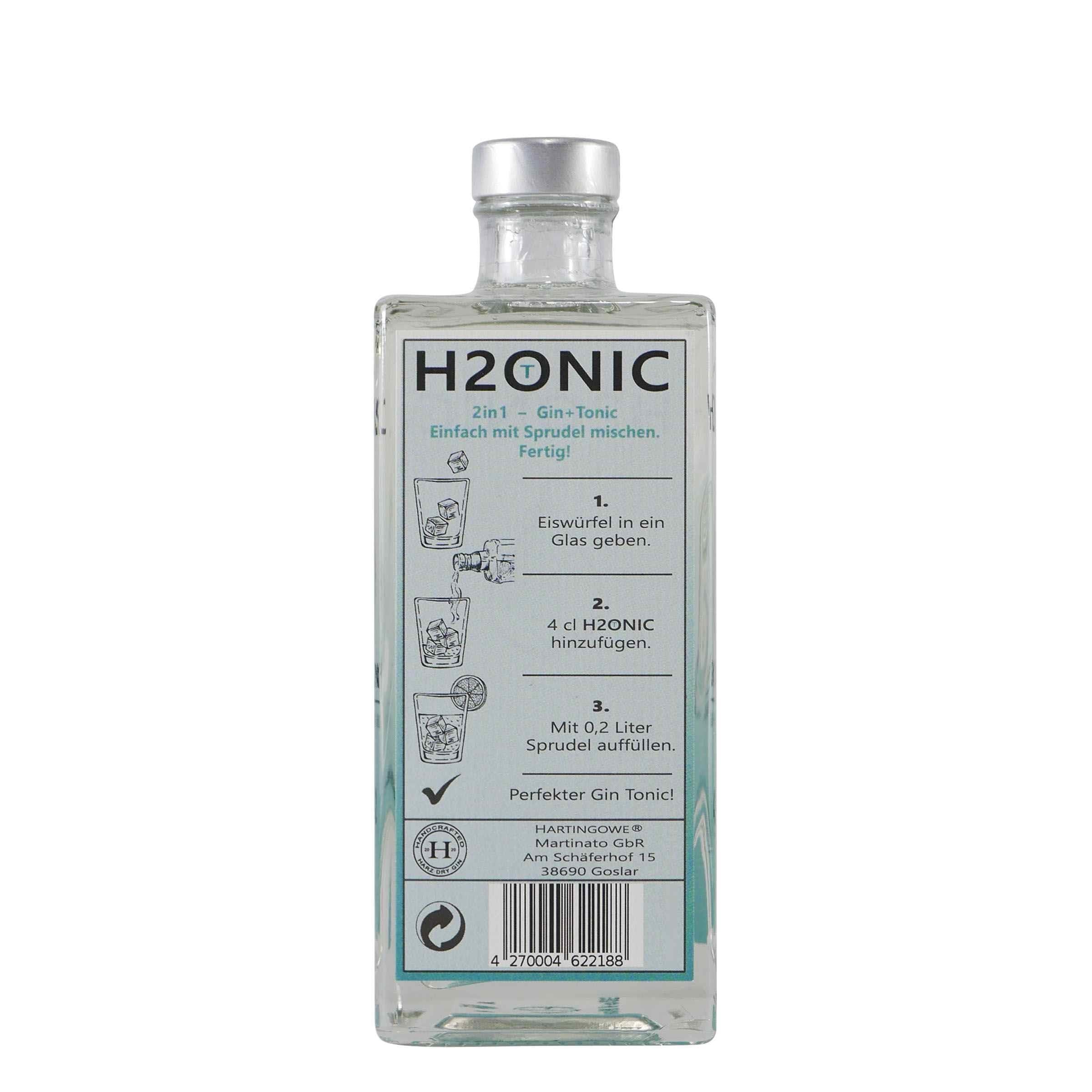 Hartingowe H2ONIC Gin mit Tonic
