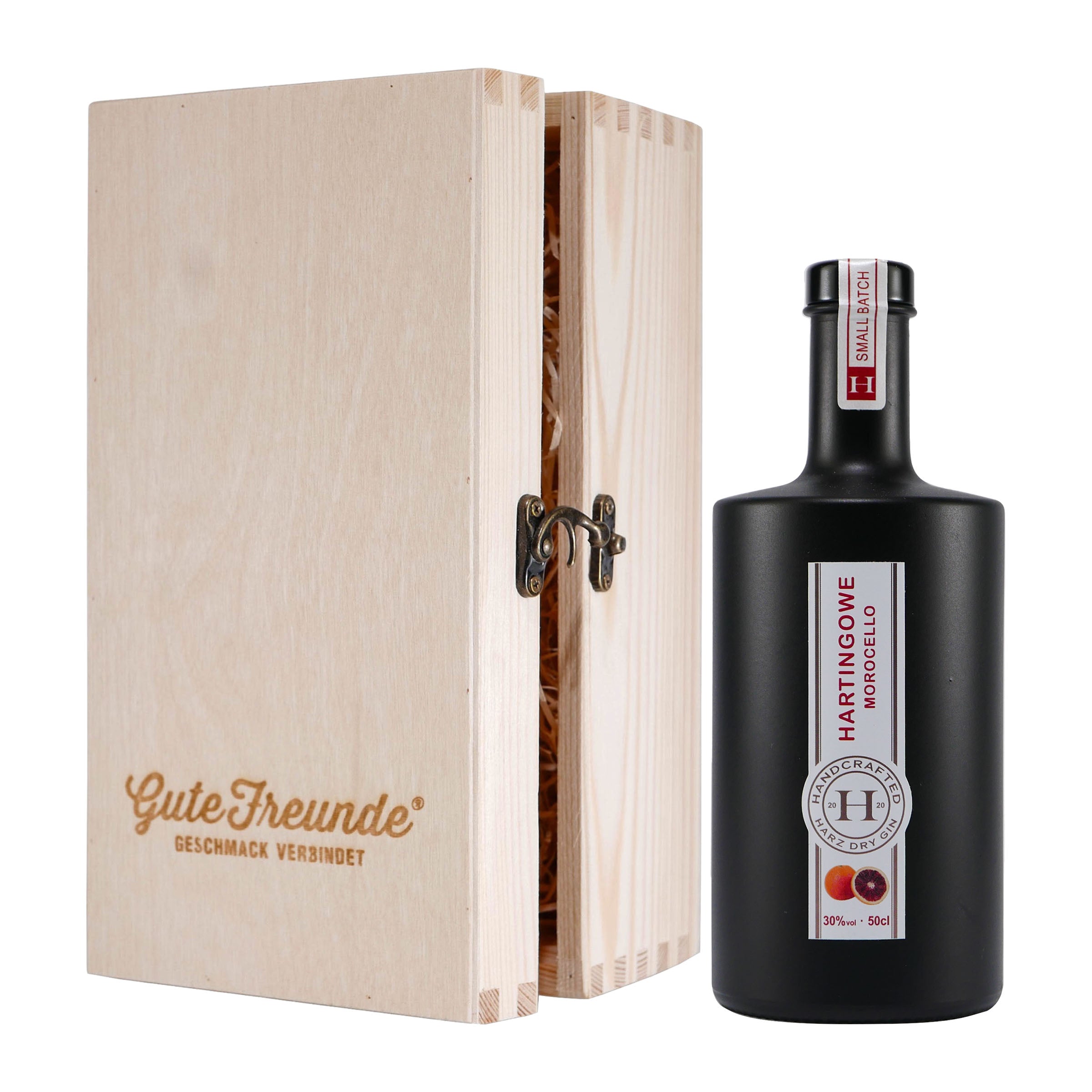 Hartingowe Morocello mit Geschenk-Holzkiste