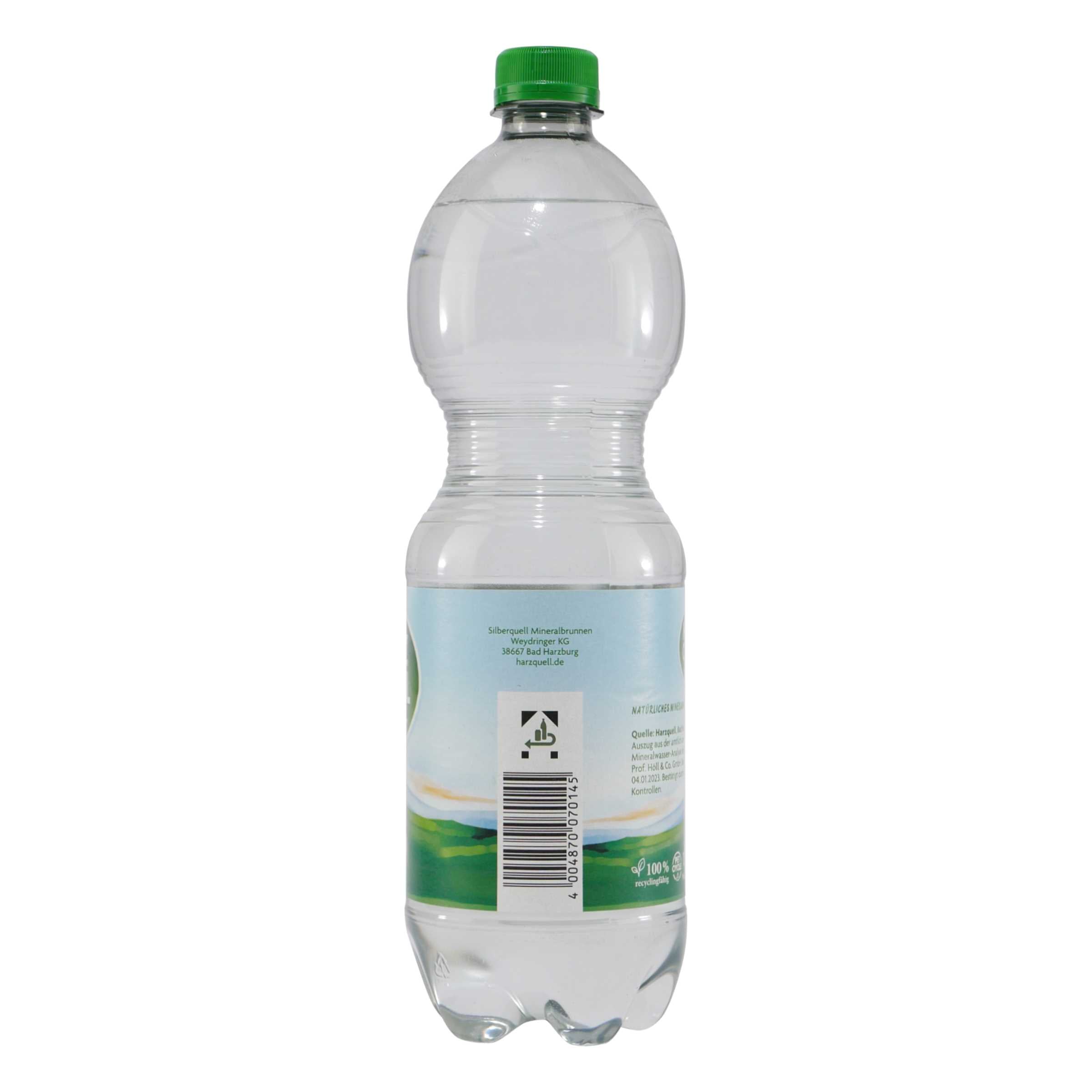 Harzquell Mineralwasser -Medium- (12 x 1,0L)