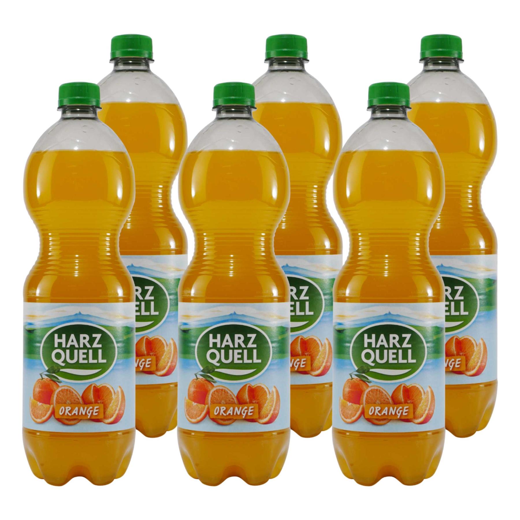 Harzquell Orangen Limonade (12 x 1,0L)