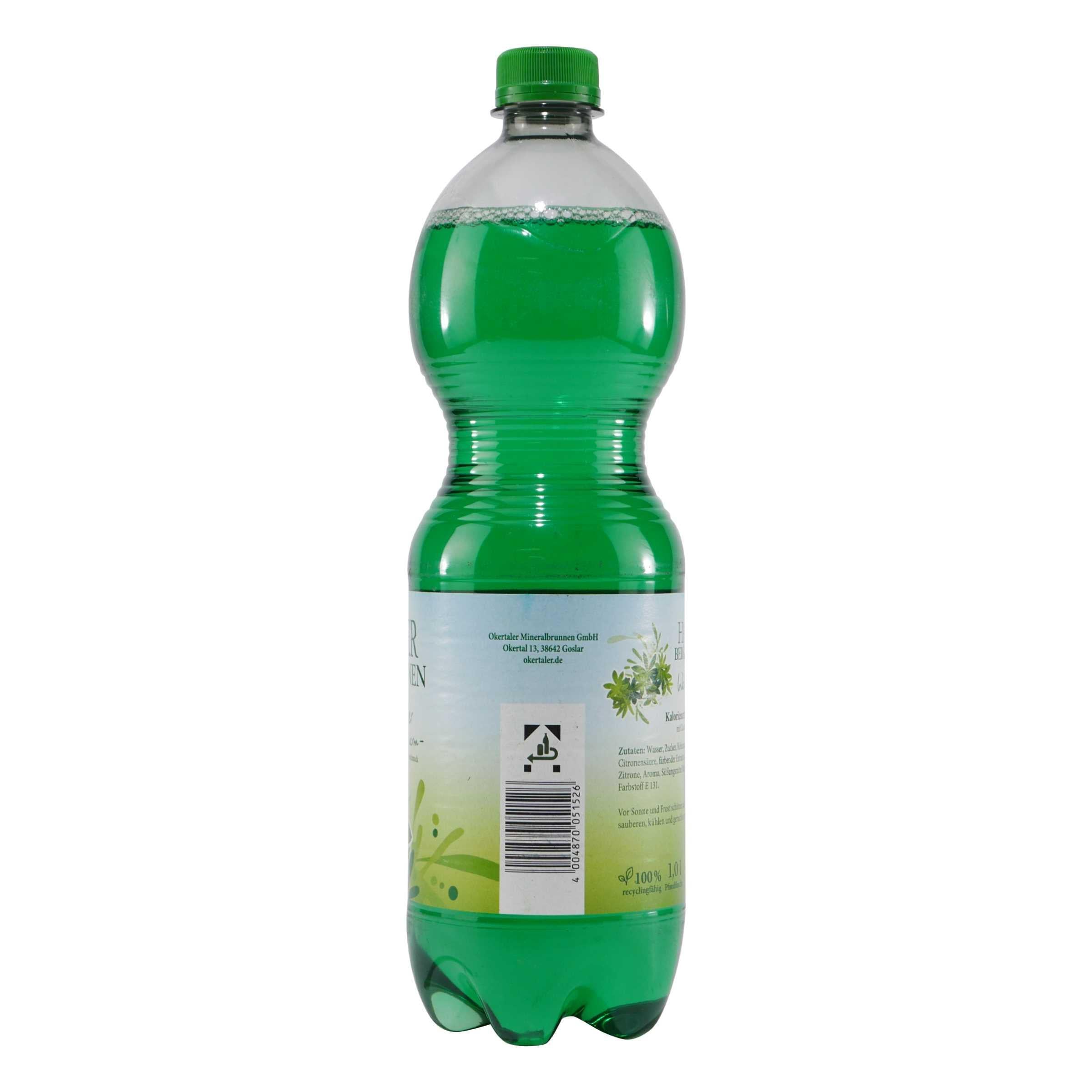 Harzer Bergbrunnen Waldmeister-Brause (6 x 1,0L)