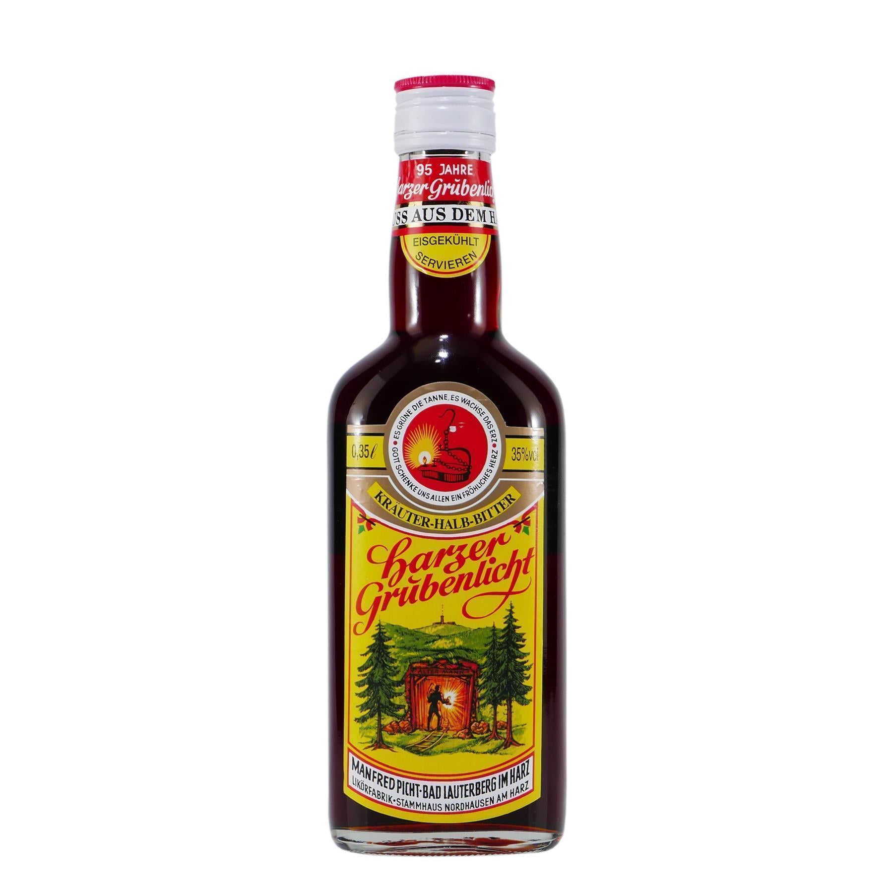 Harzer Grubenlicht - Kräuter-Halb-Bitter (0,35L) mit HK