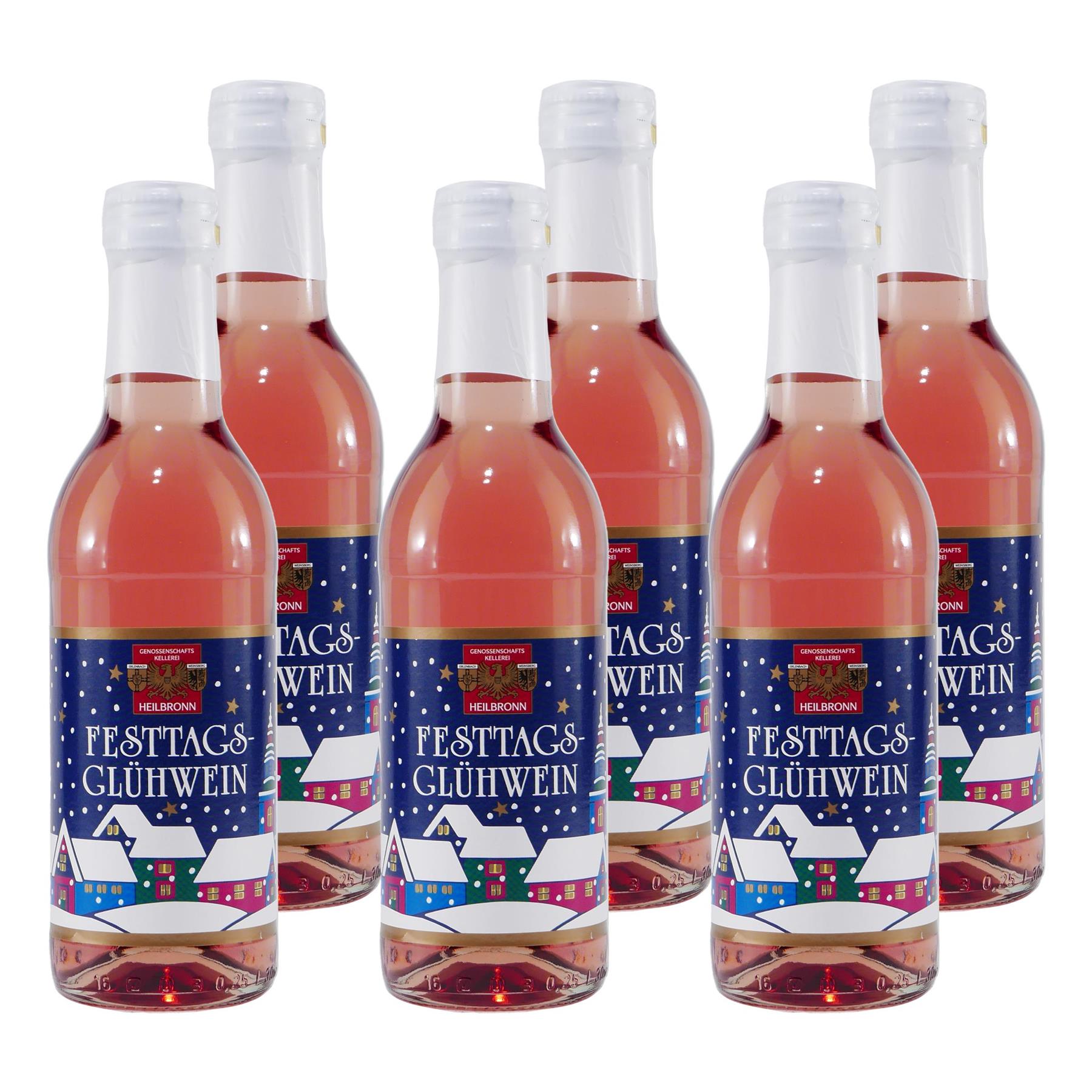 Festtags-Glühwein Rosé (24 x 0,25L)