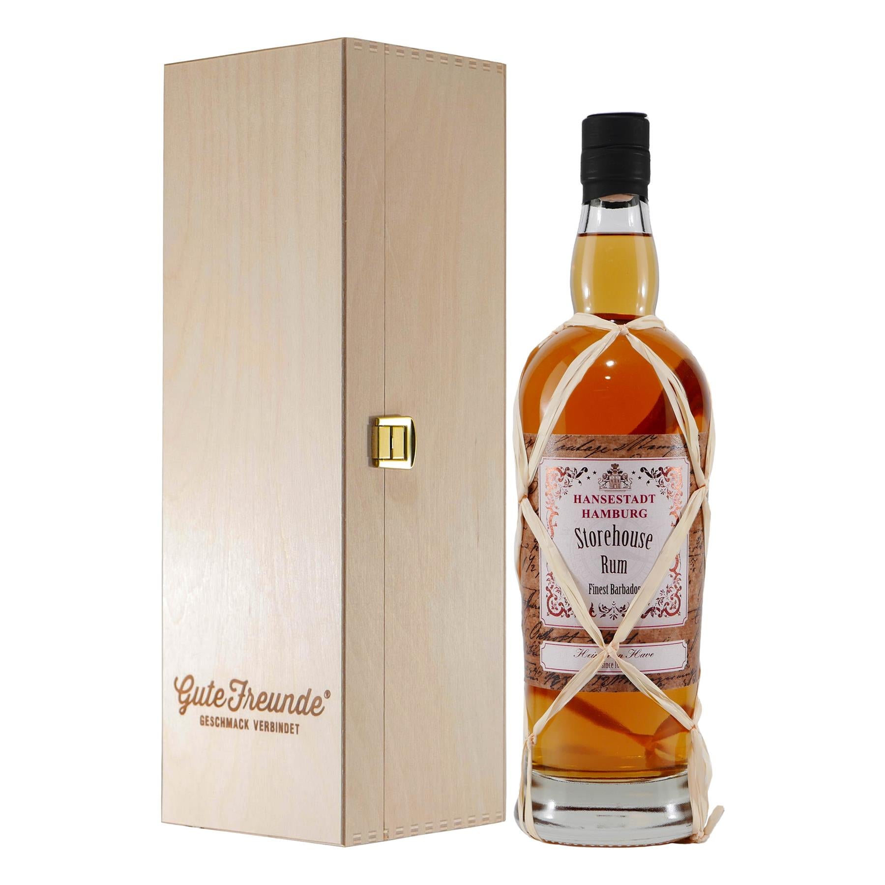 Heinr. von Have Storehouse Finest Barbados Rum mit Geschenk-HK