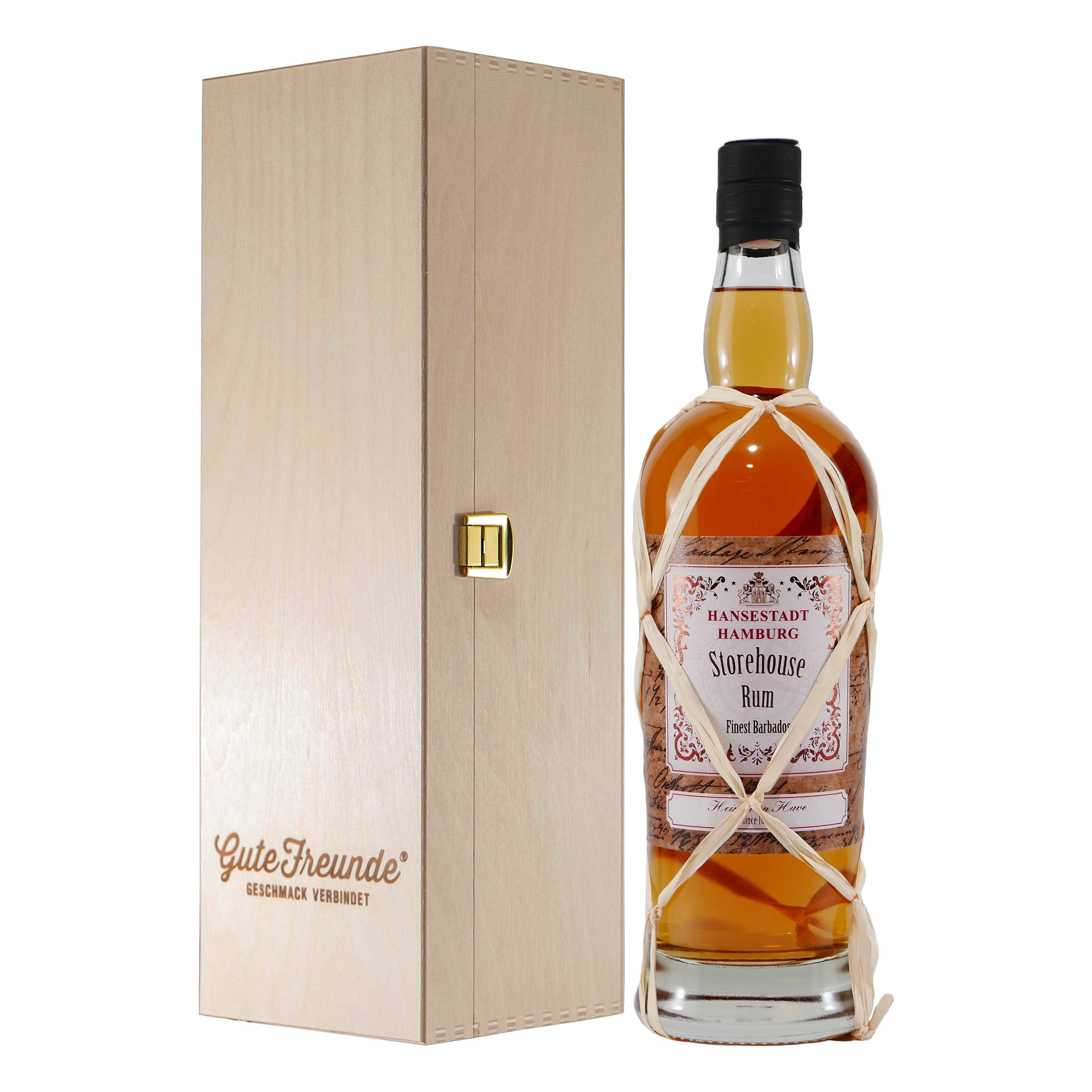 Heinr. von Have Storehouse Finest Barbados Rum mit Geschenk-HK