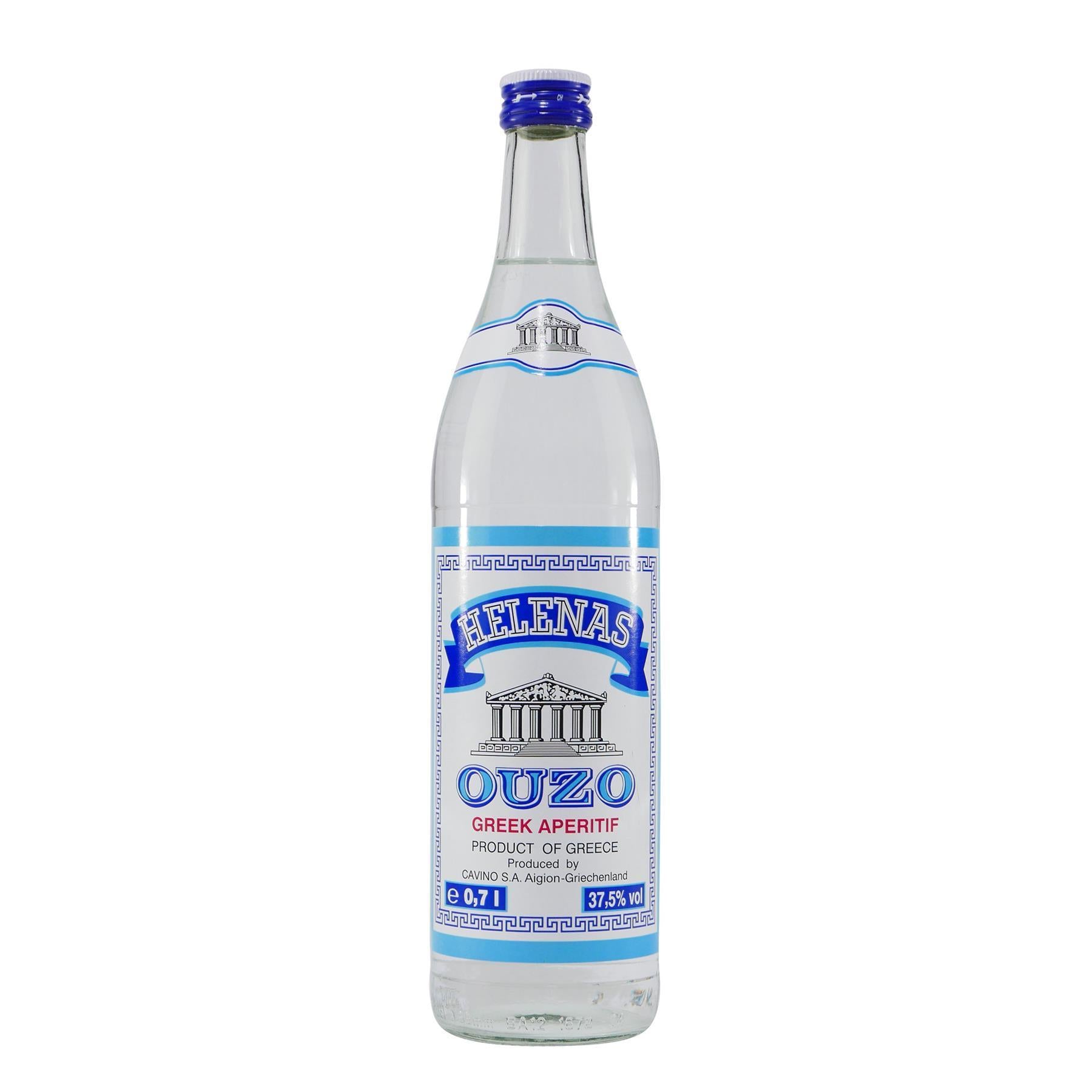 Helenas Ouzo mit Geschenk-Holzkiste