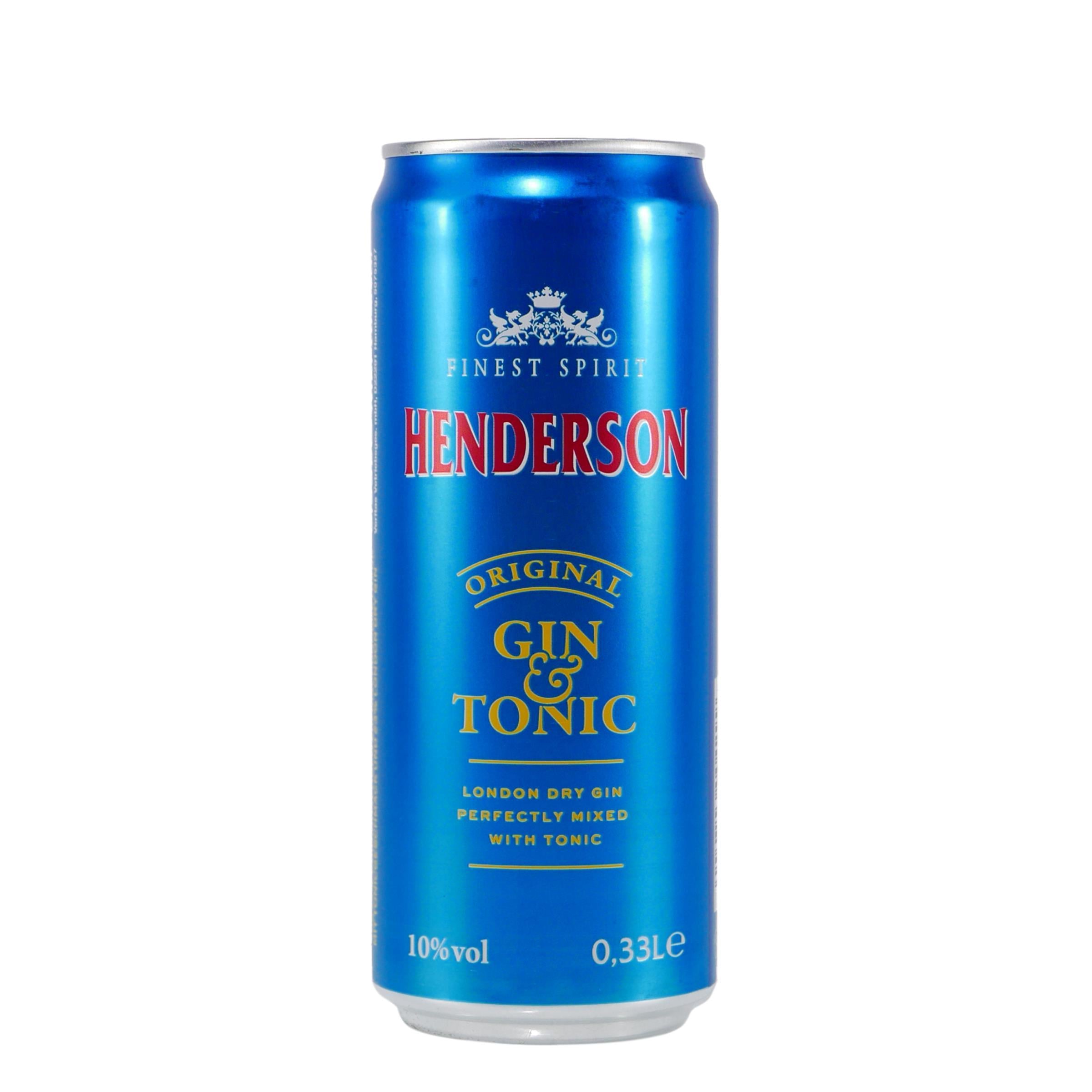 Henderson Original Gin & Tonic (12 x 0,33L)