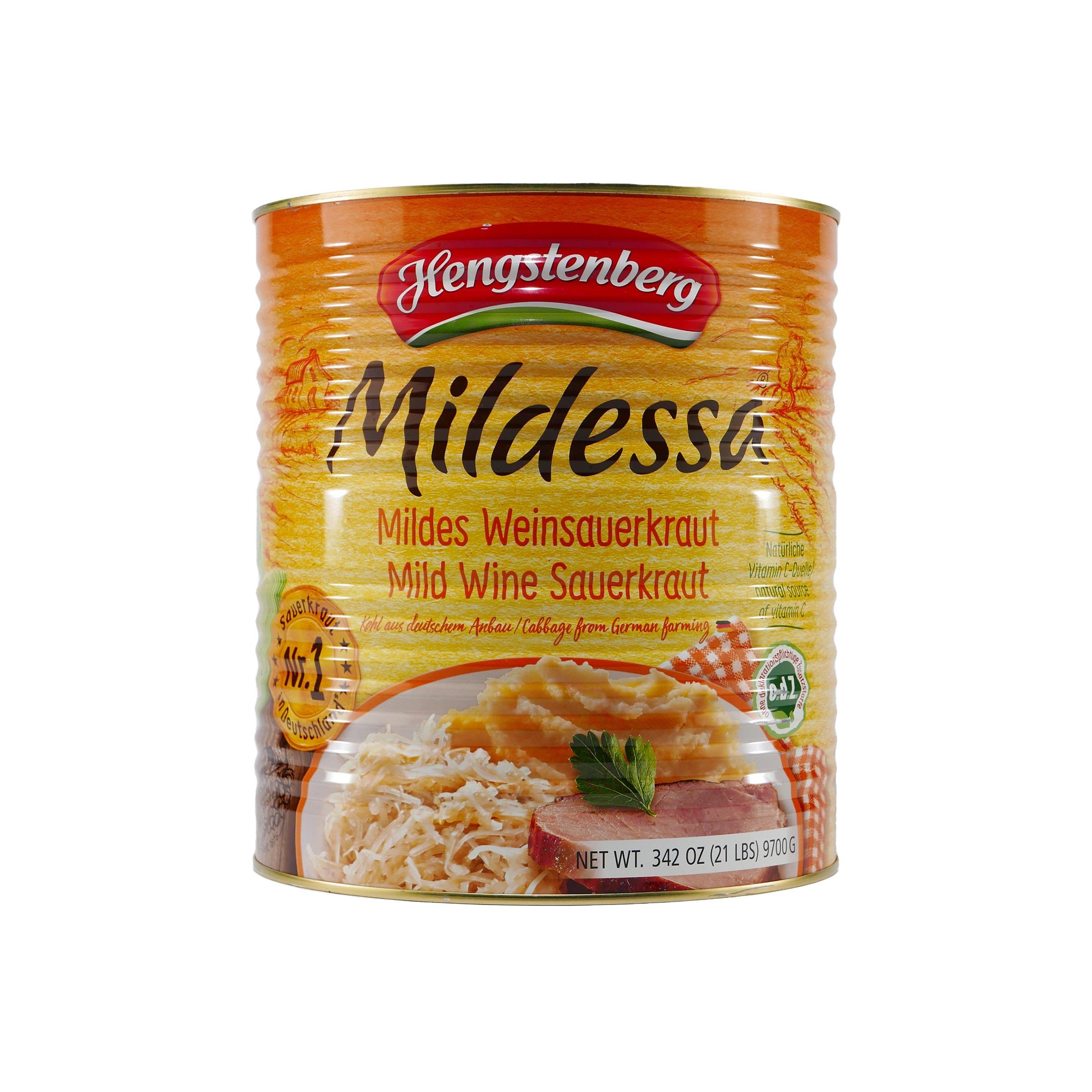 Hengstenberg Mildessa Weinsauerkraut -mild- 9,7KG
