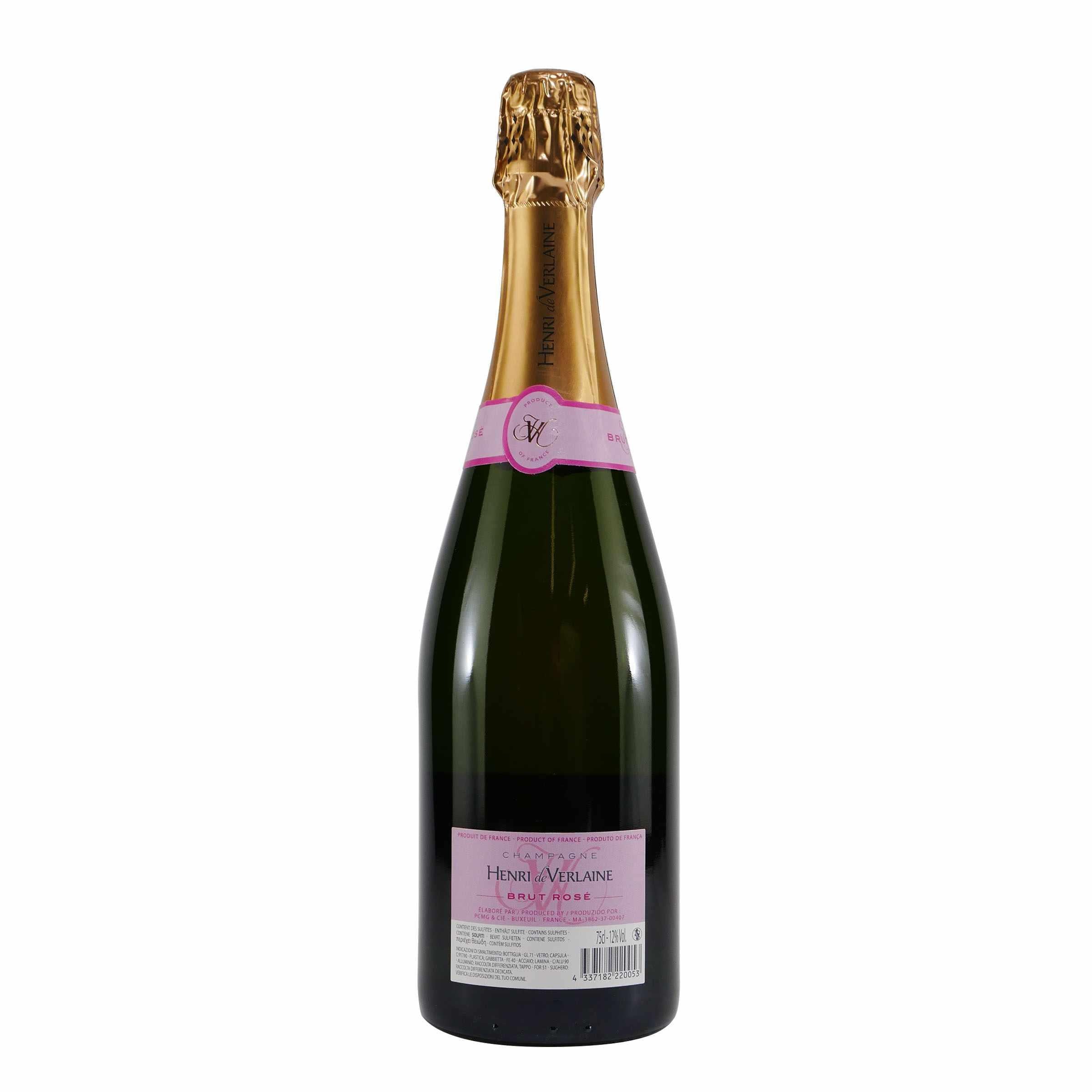 Henri de Verlaine Champagne Brut Rosé