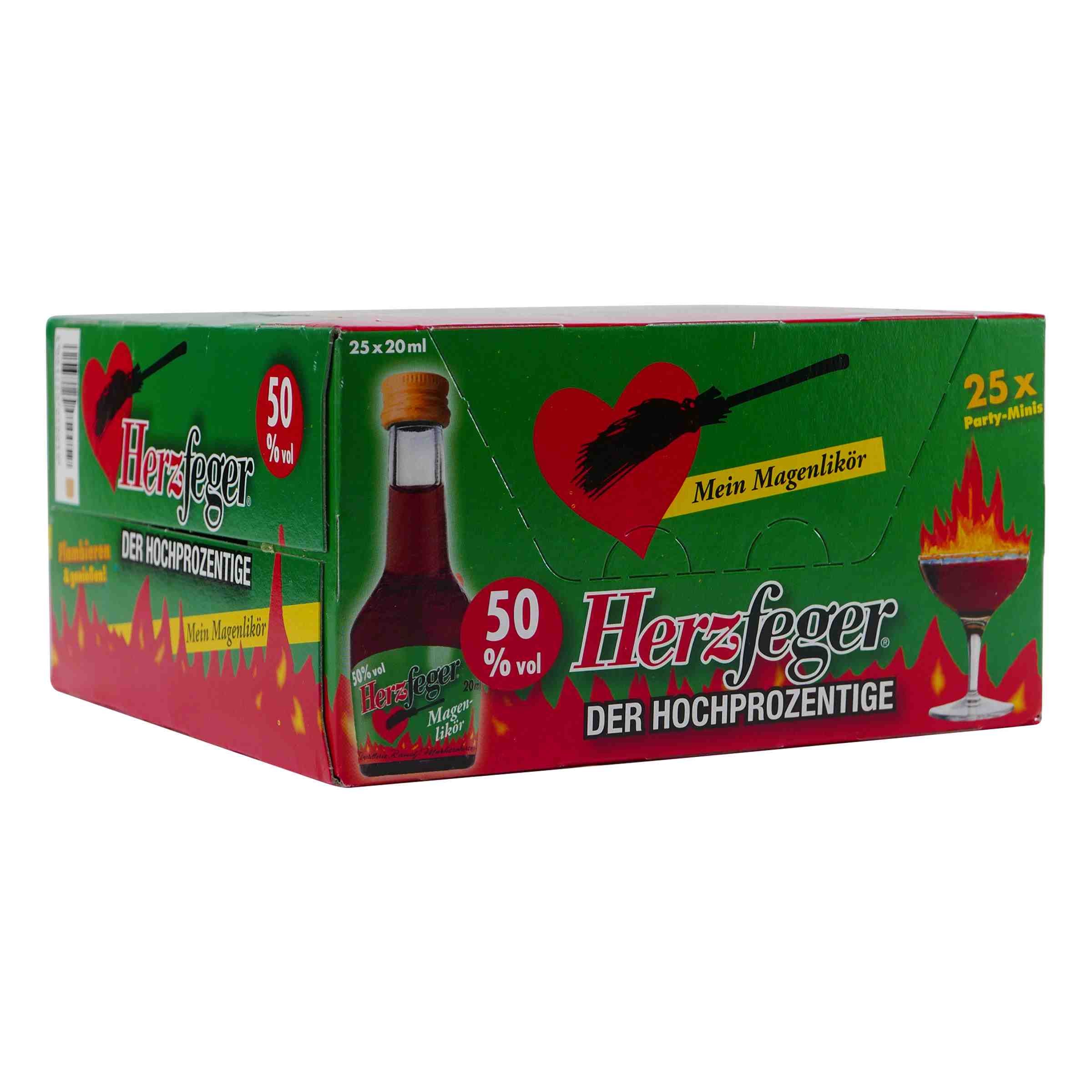 Herzfeger Magenlikör (25 x 0,02L)