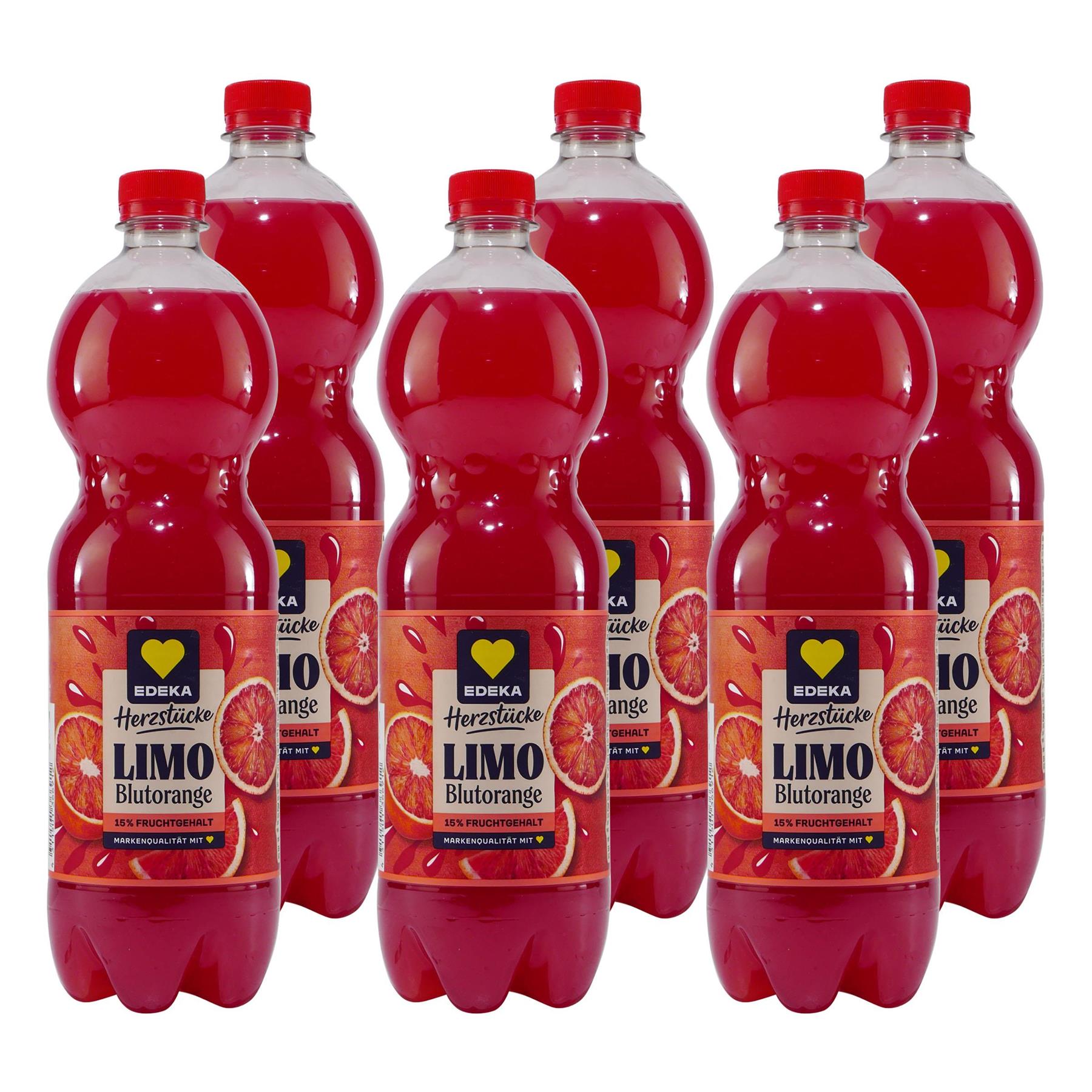 Herzstücke Blutorangen Limonade (12 x 1,0L)