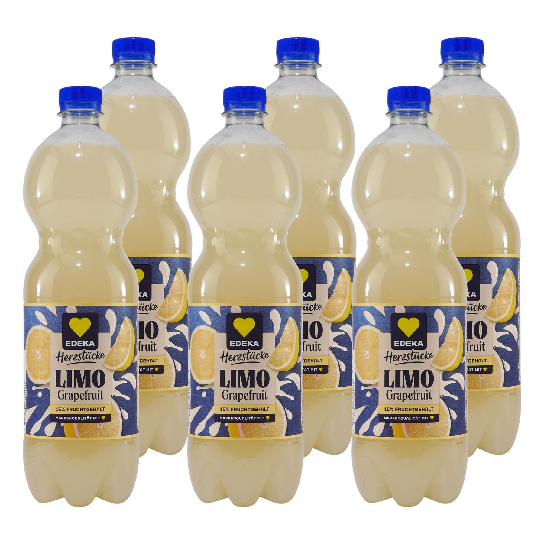 Herzstücke Grapefruit Limonade (12 x 1,0L)