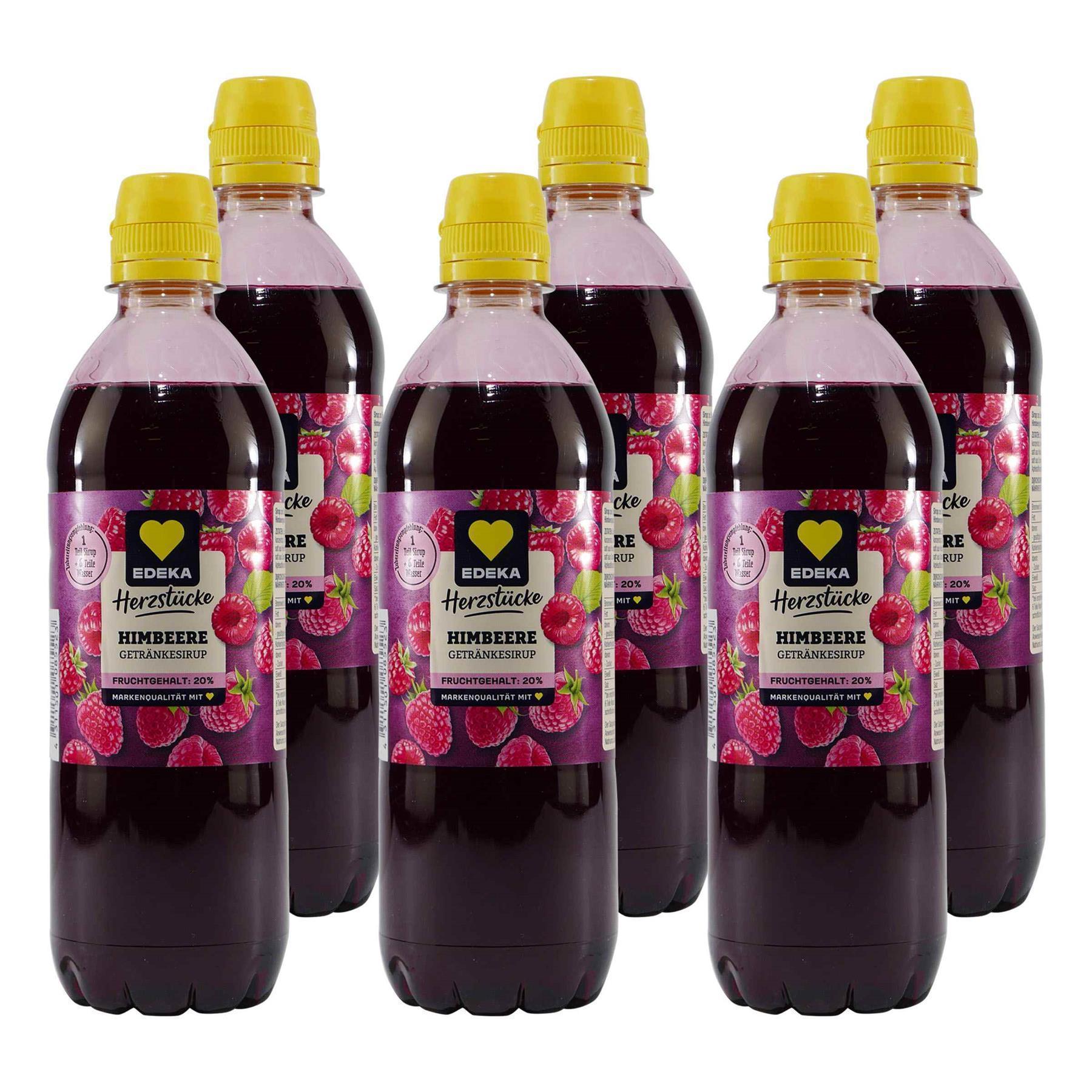 Herzstücke Himbeere Getränkesirup (18 x 0,5L)