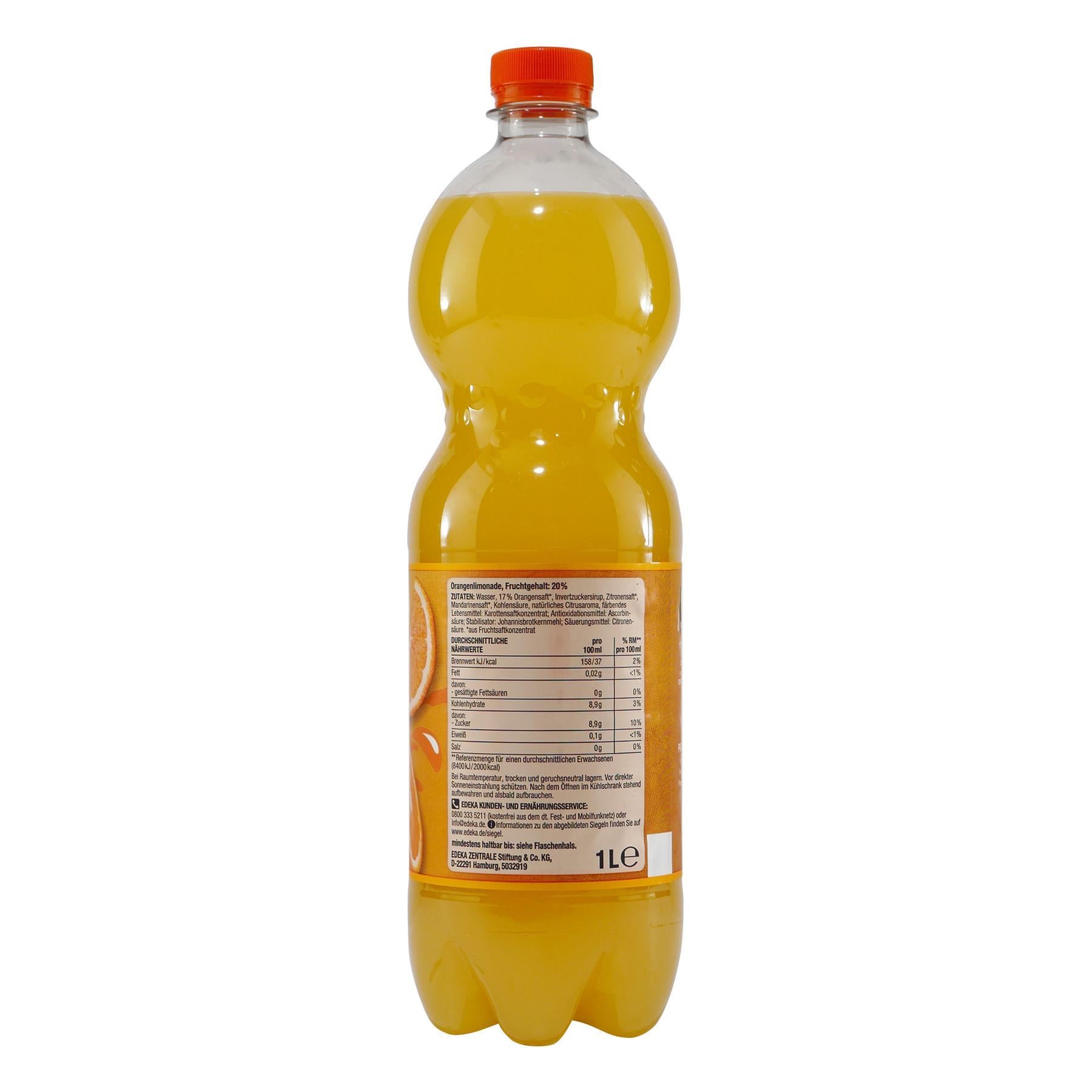 Herzstücke Orangen Limonade (12 x 1,0L)