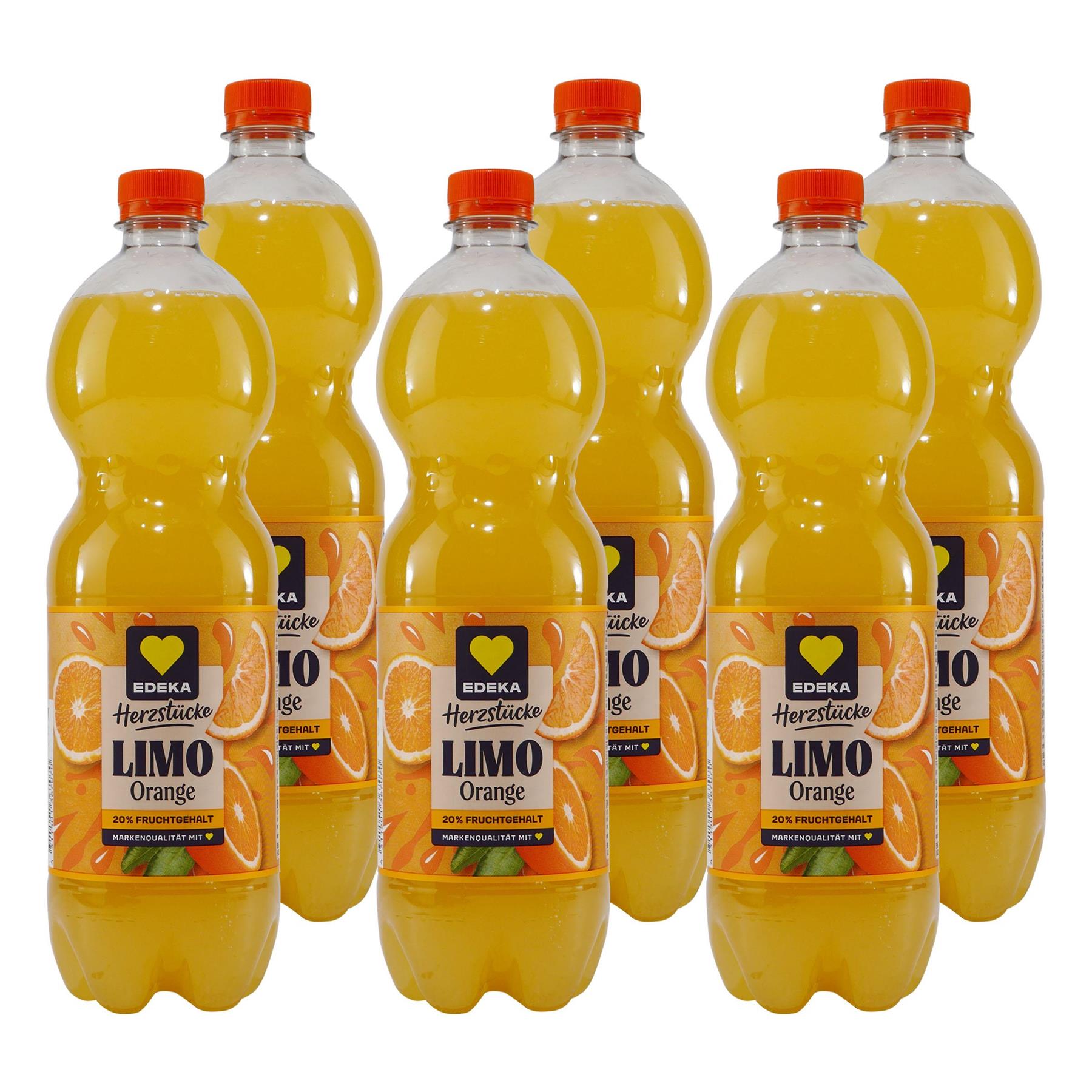 Herzstücke Orangen Limonade (12 x 1,0L)