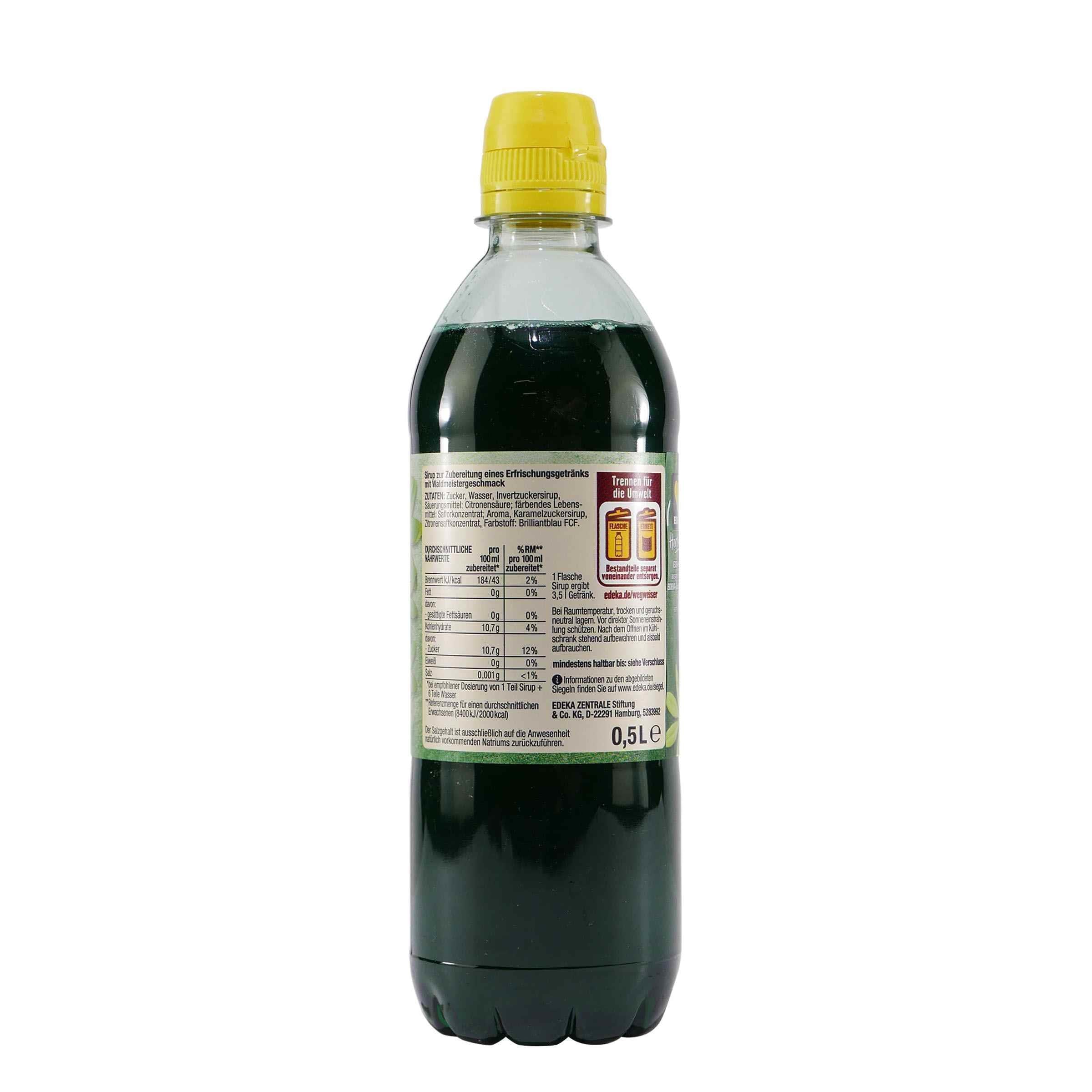Herzstücke Waldmeister Getränkesirup (18 x 0,5L)