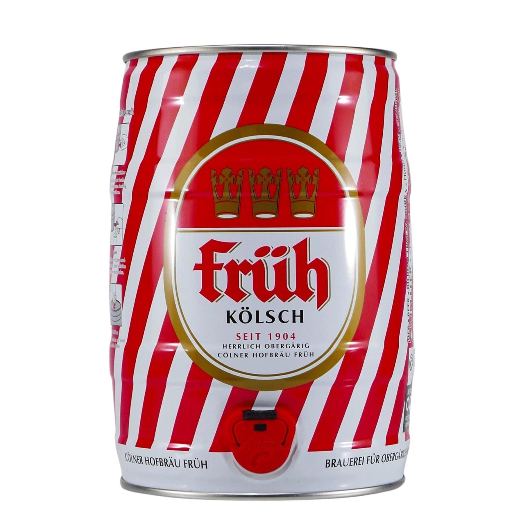 Cölner Hofbräu Früh Kölsch Bierfass 5,0L