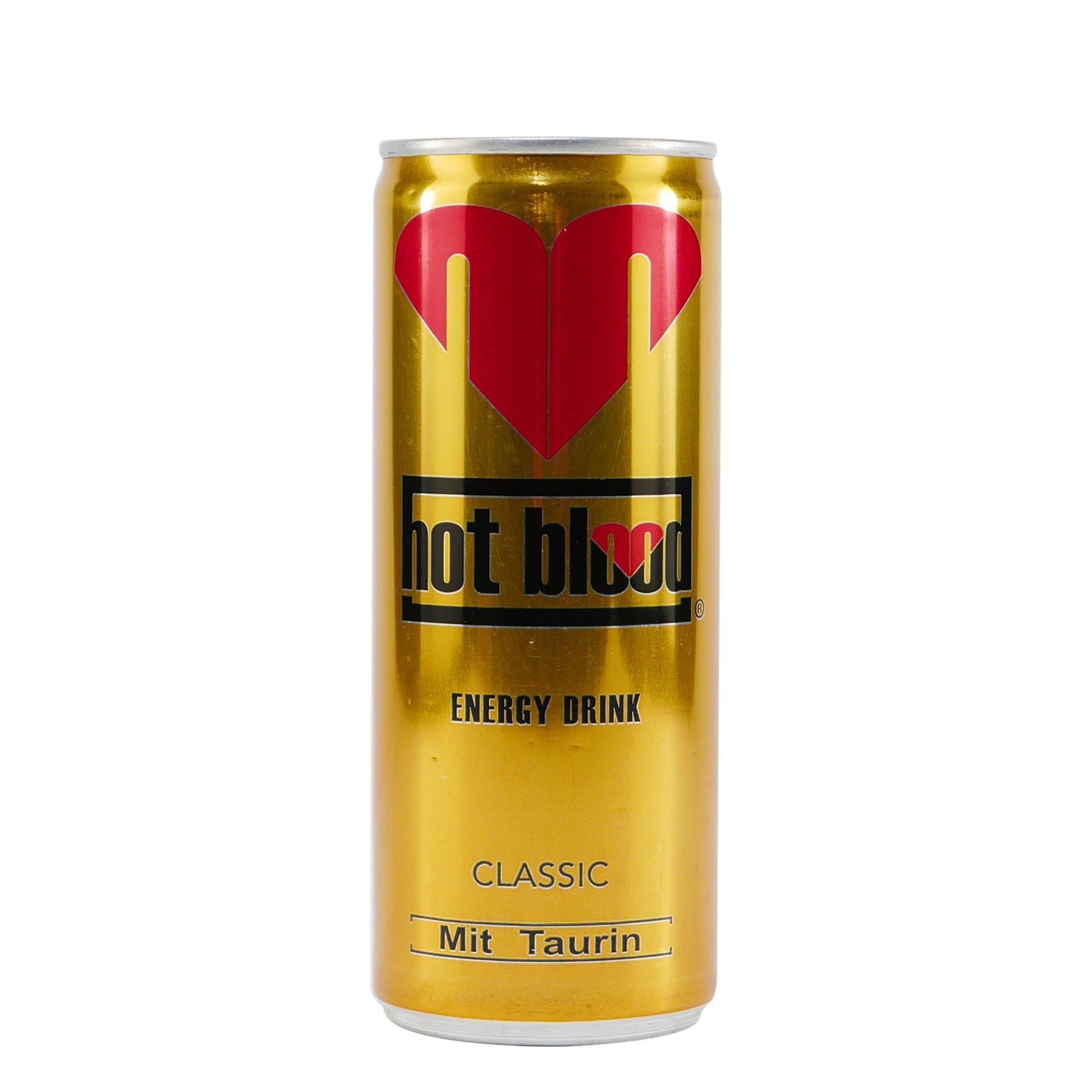 hot blood Energy Drink Classic (24 x 0,25L)