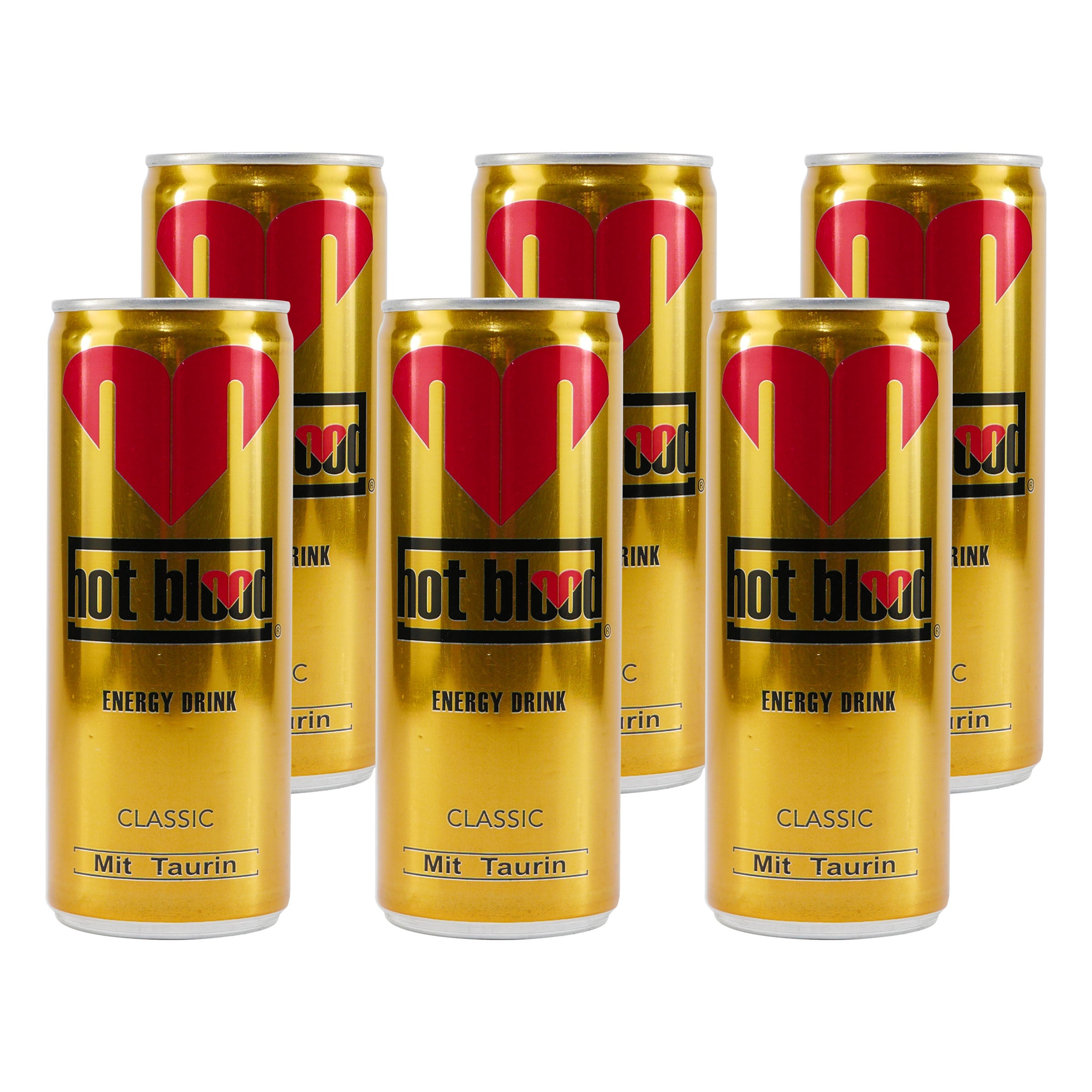 hot blood Energy Drink Classic (24 x 0,25L)