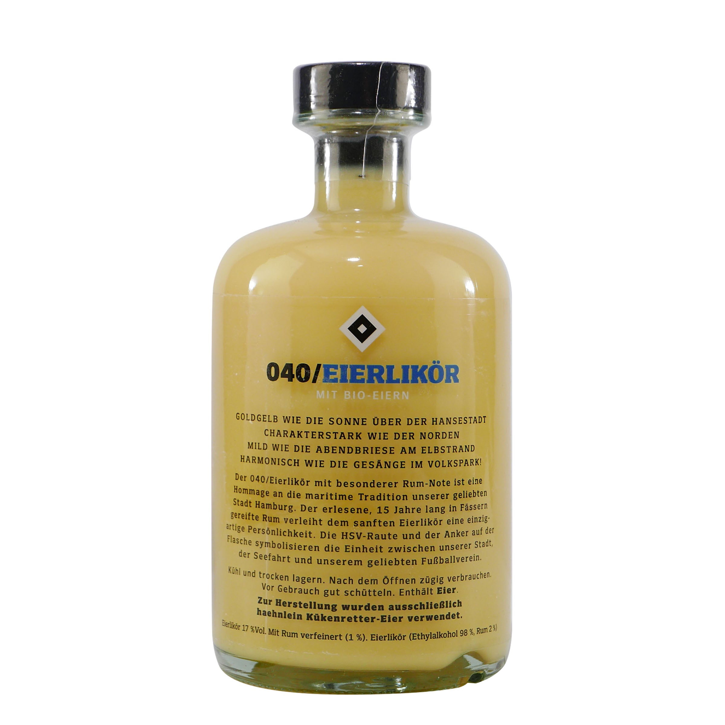 HSV 040 Eier-Likör mit Geschenk-Holzkiste